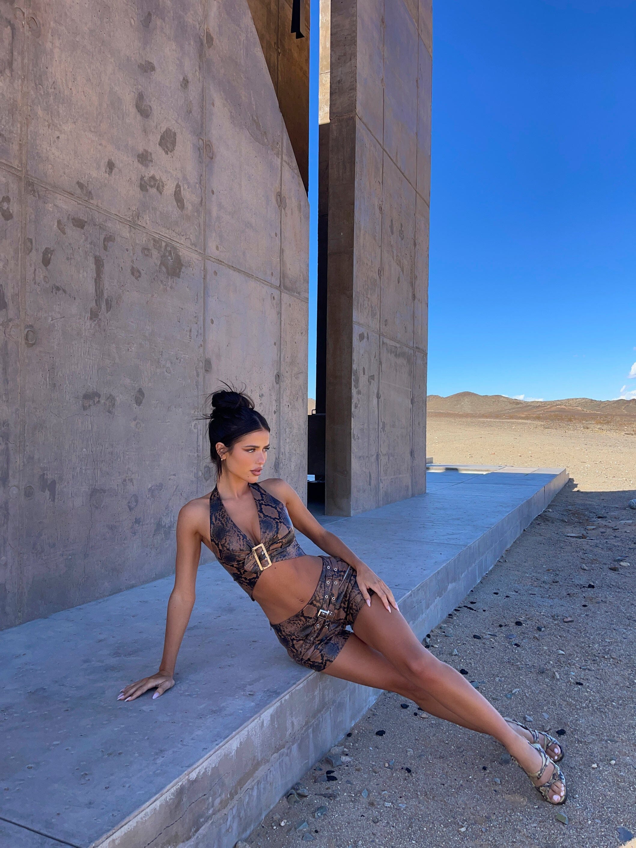 KEEYA SHORTS SNAKE - luluinthesky