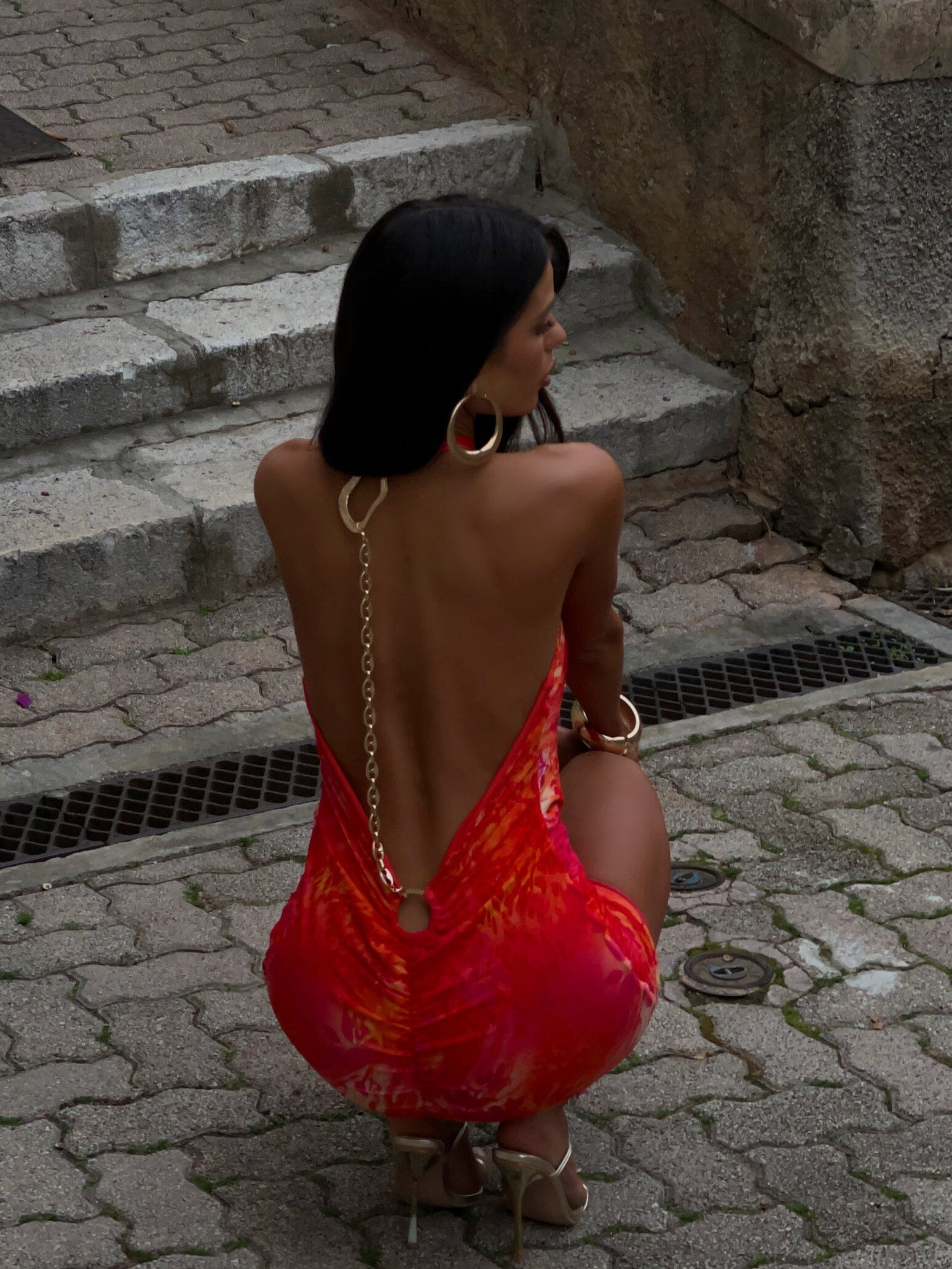 SHANTI MINI DRESS TROPICANA - luluinthesky