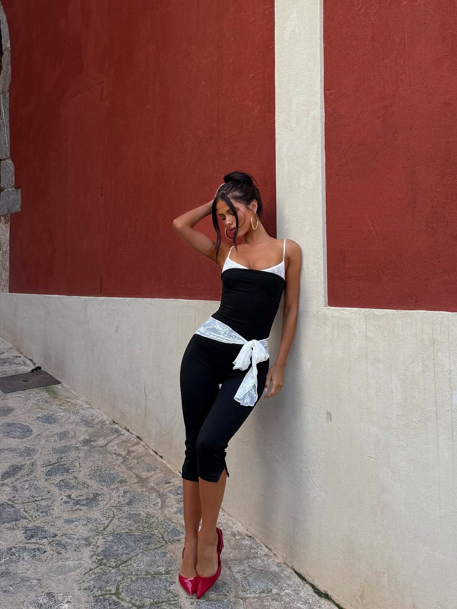 HAZE JUMPSUIT BLACK - luluinthesky