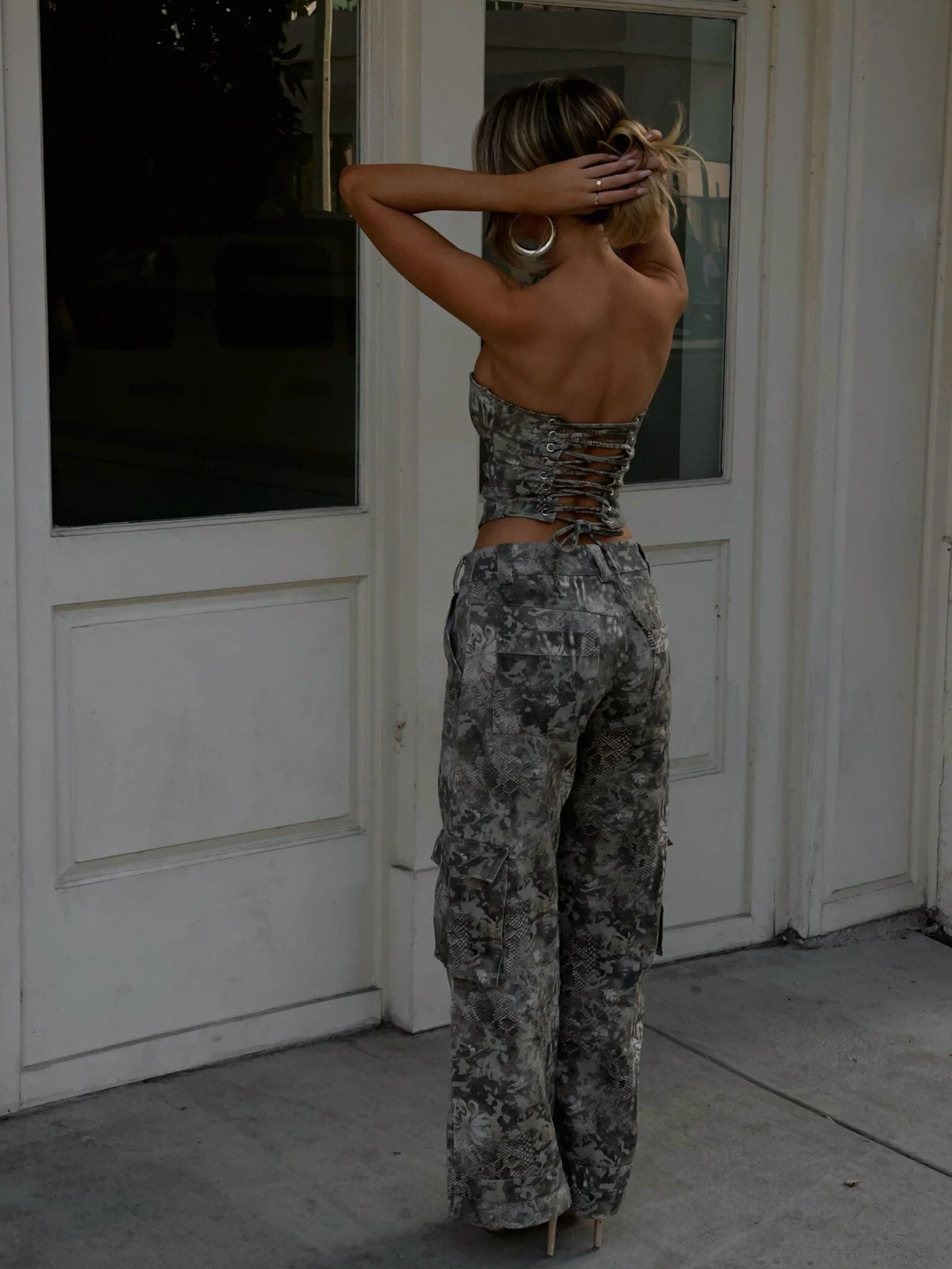 HADES PANTS COMBAT CAMO - luluinthesky