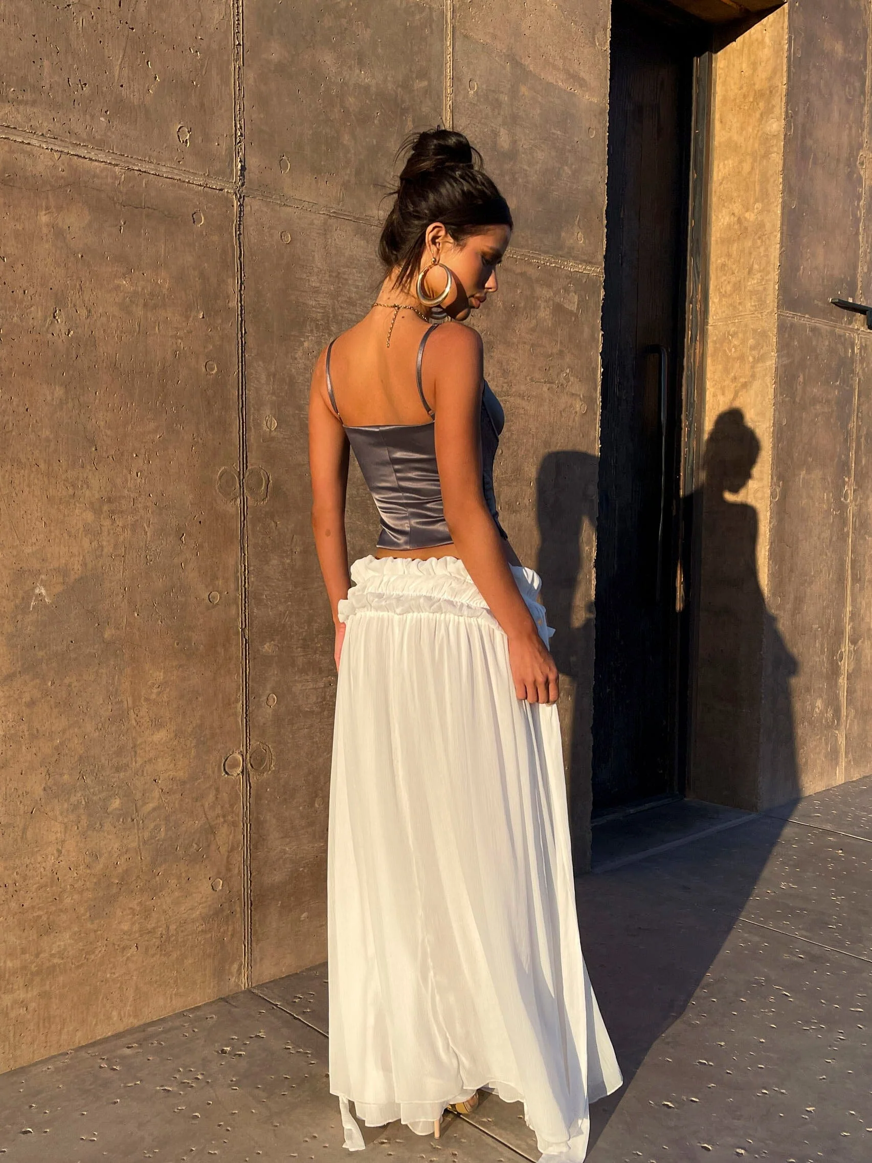 SADE CORSET TOP STEEL - luluinthesky