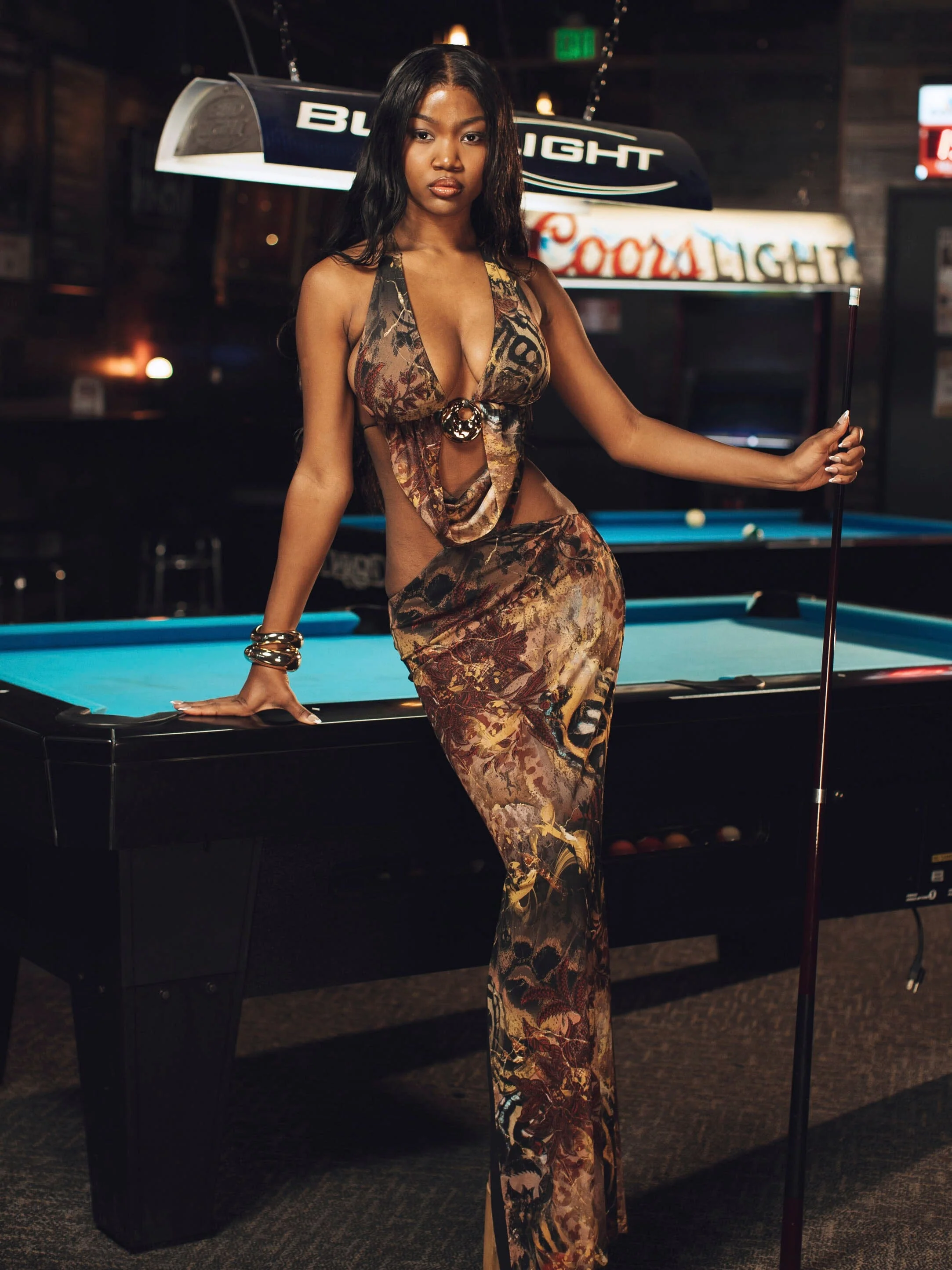 KELLI MAXI DRESS VALARIE - luluinthesky