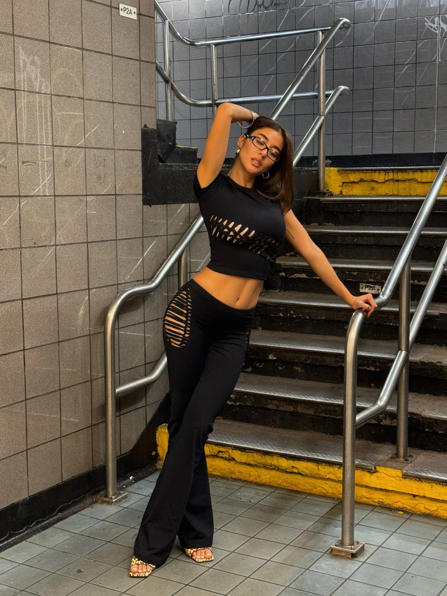 SAMMY TOP BLACK - luluinthesky