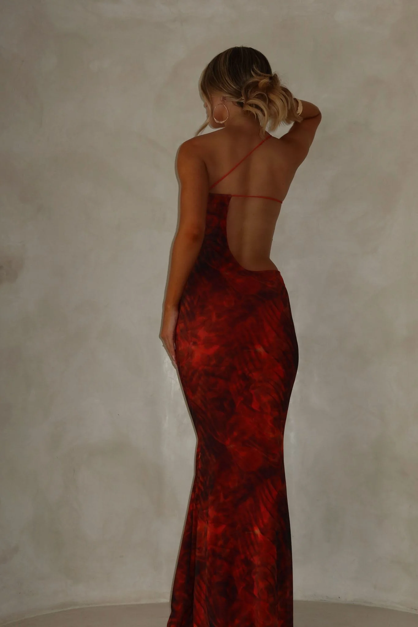 FERN MAXI DRESS ORANGE - luluinthesky