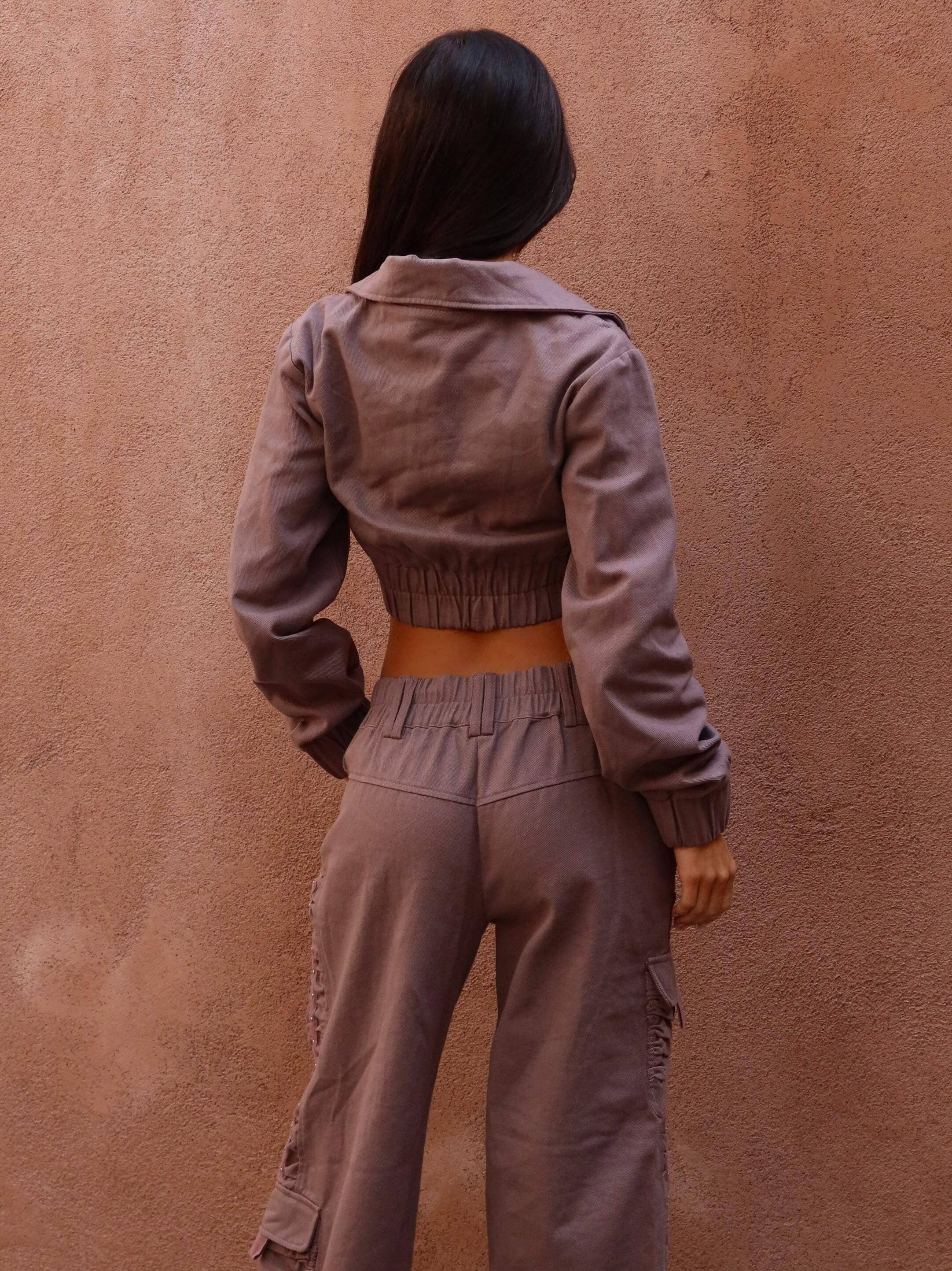 GEORGIE PANT GREY - luluinthesky