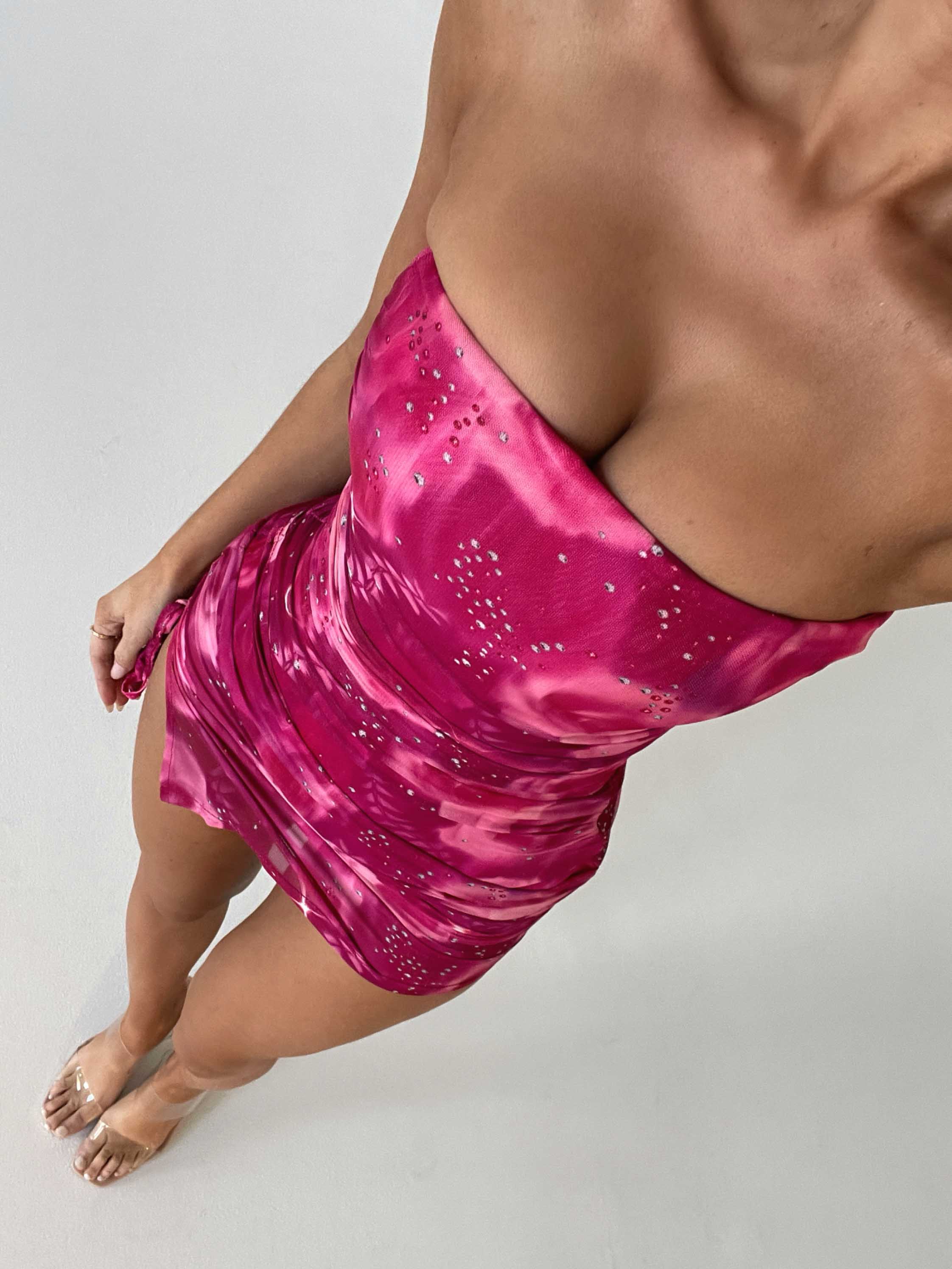 LABYRINTH MINI DRESS J'ADORE - luluinthesky