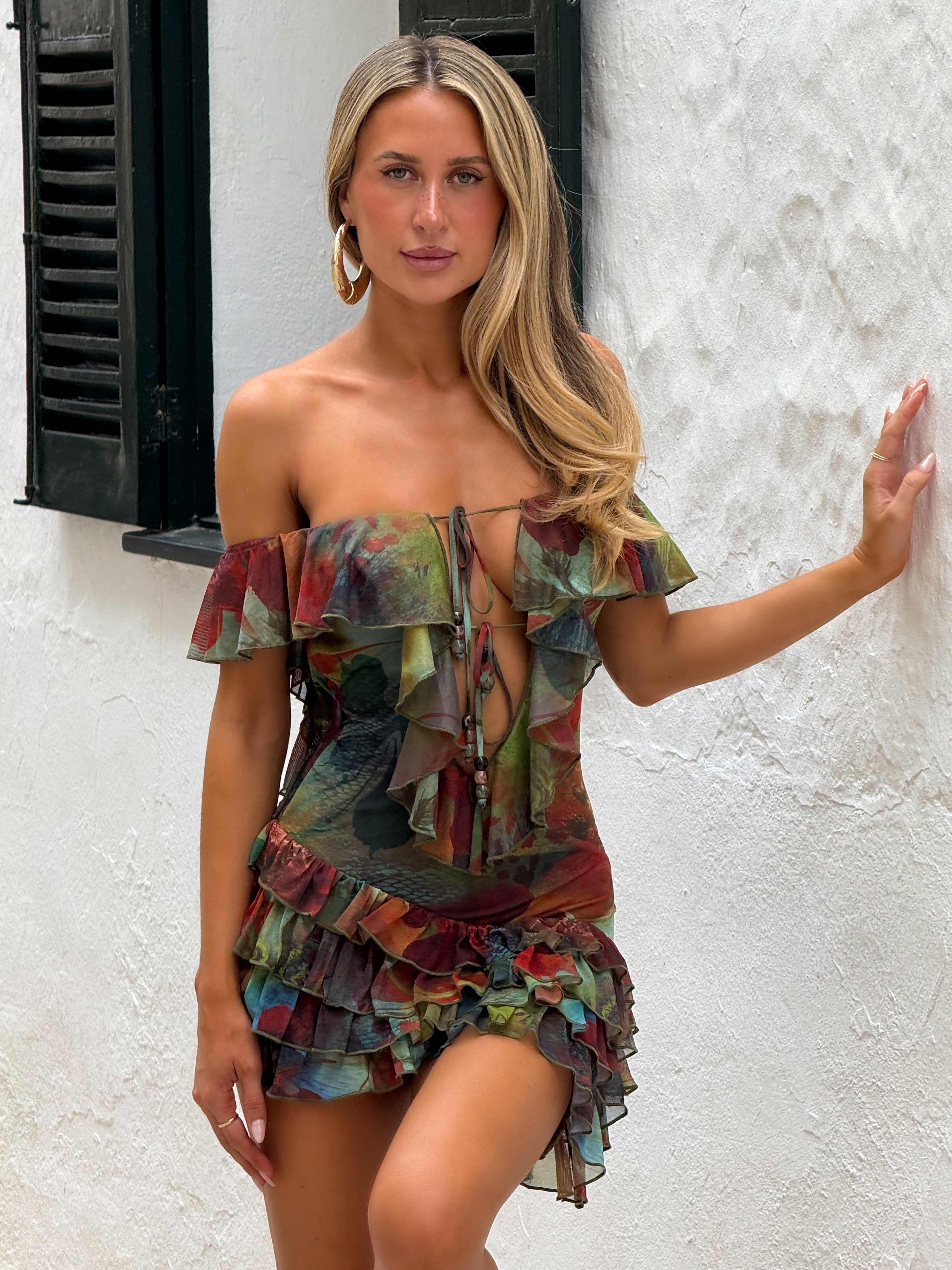 FIORE MINI DRESS NYX - luluinthesky