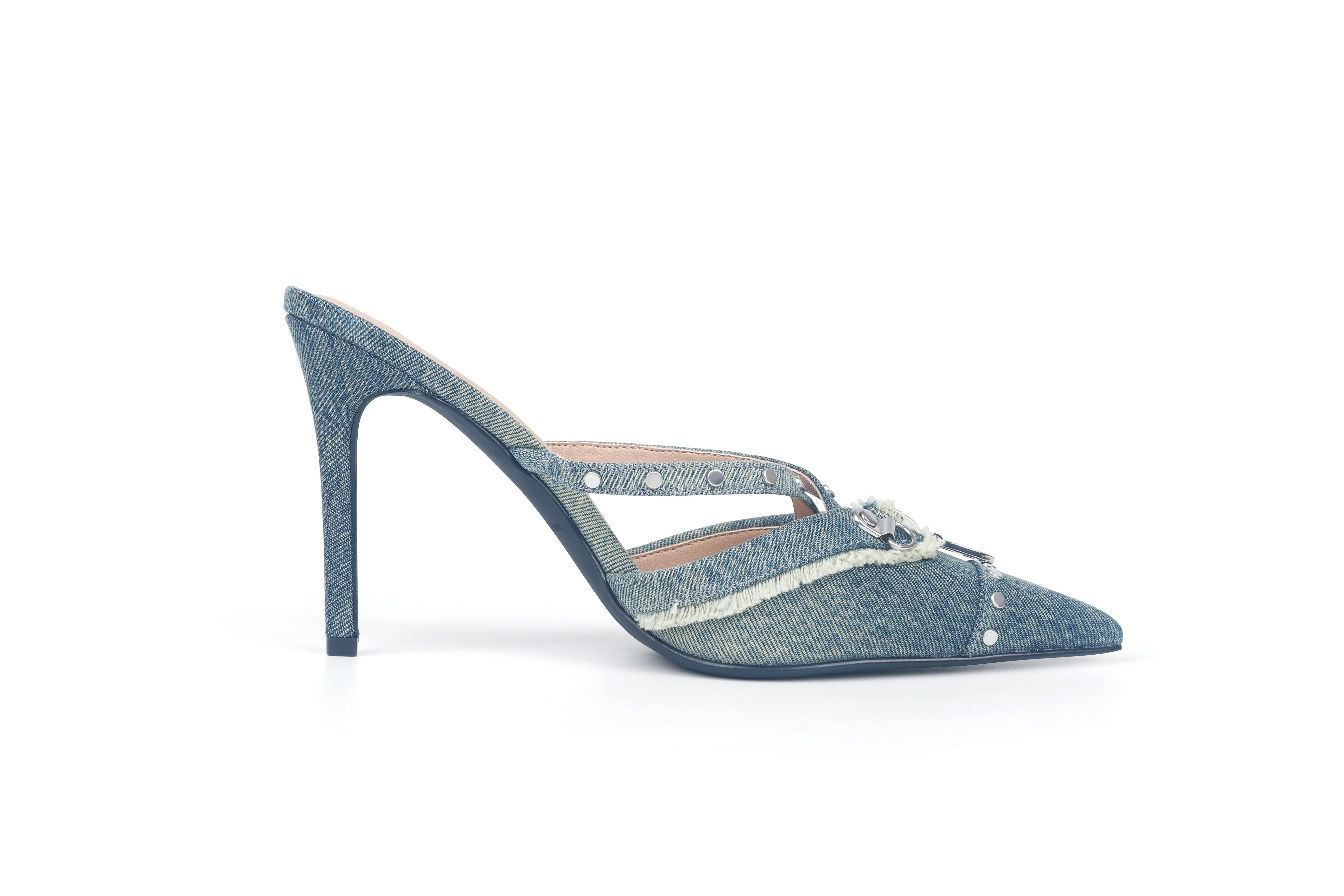 CINDY DENIM HEELS - luluinthesky