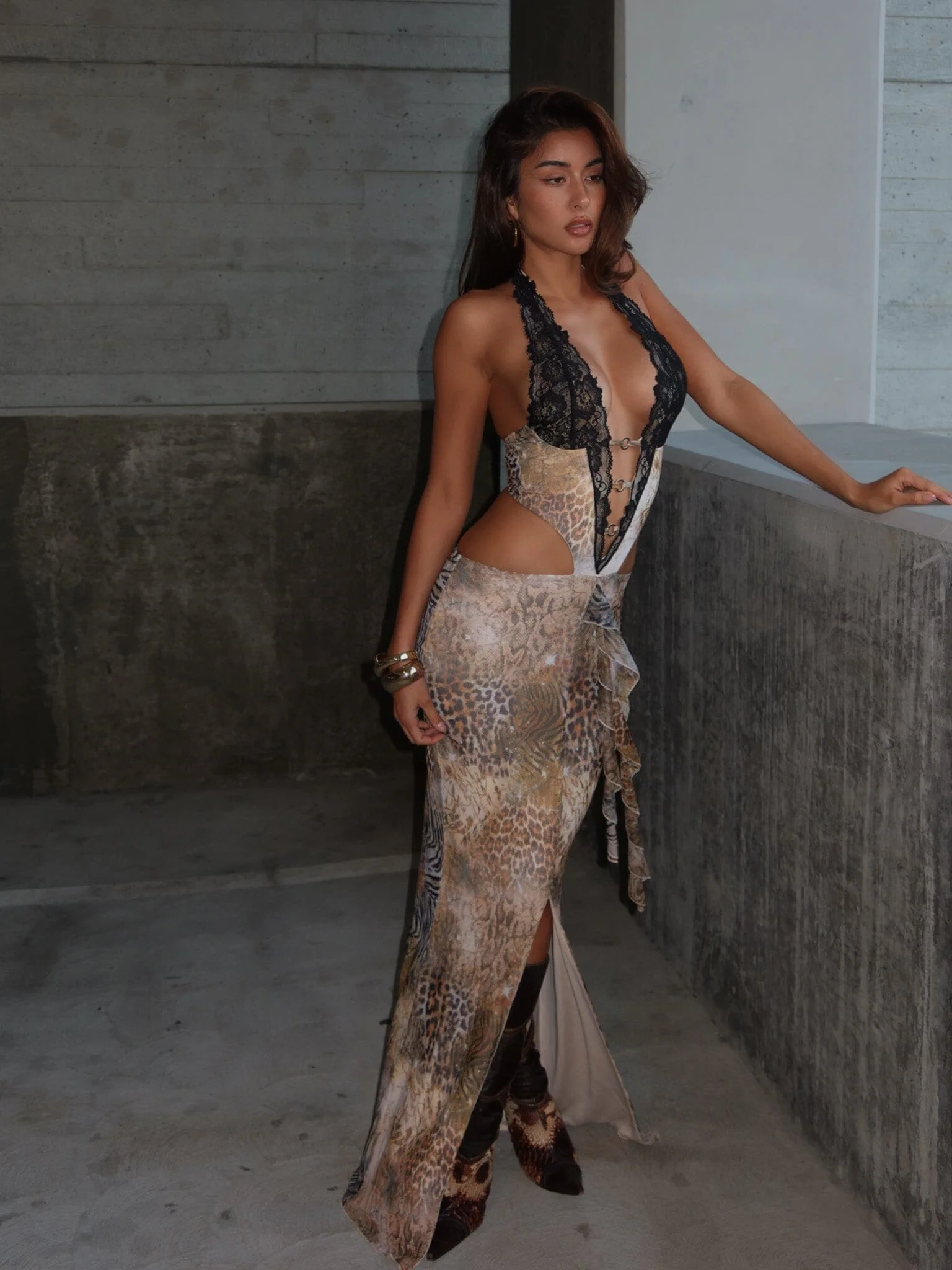 ELISHA MAXI DRESS DUNE - luluinthesky