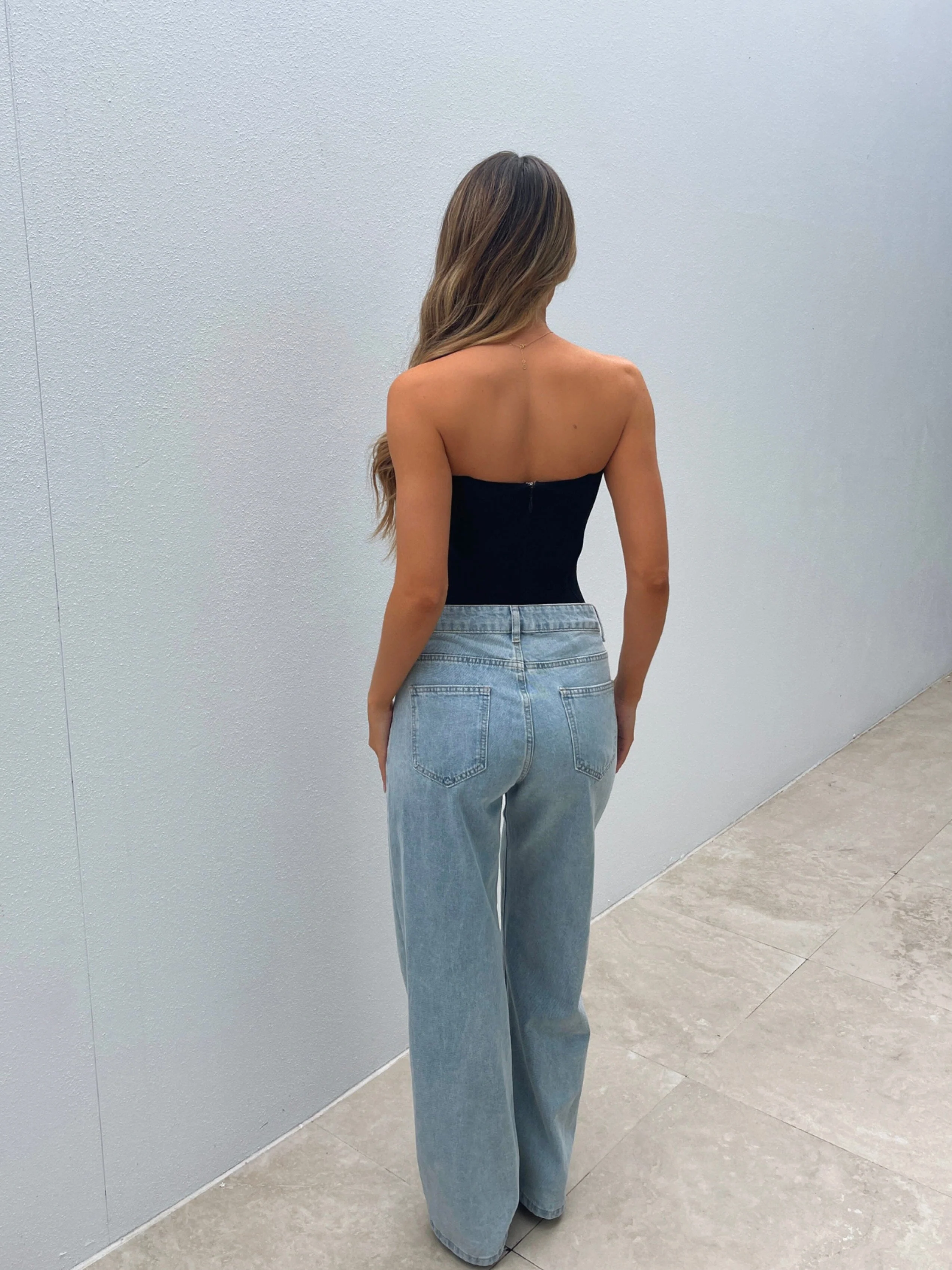 SOLA MESH CORSET TOP BLACK - luluinthesky