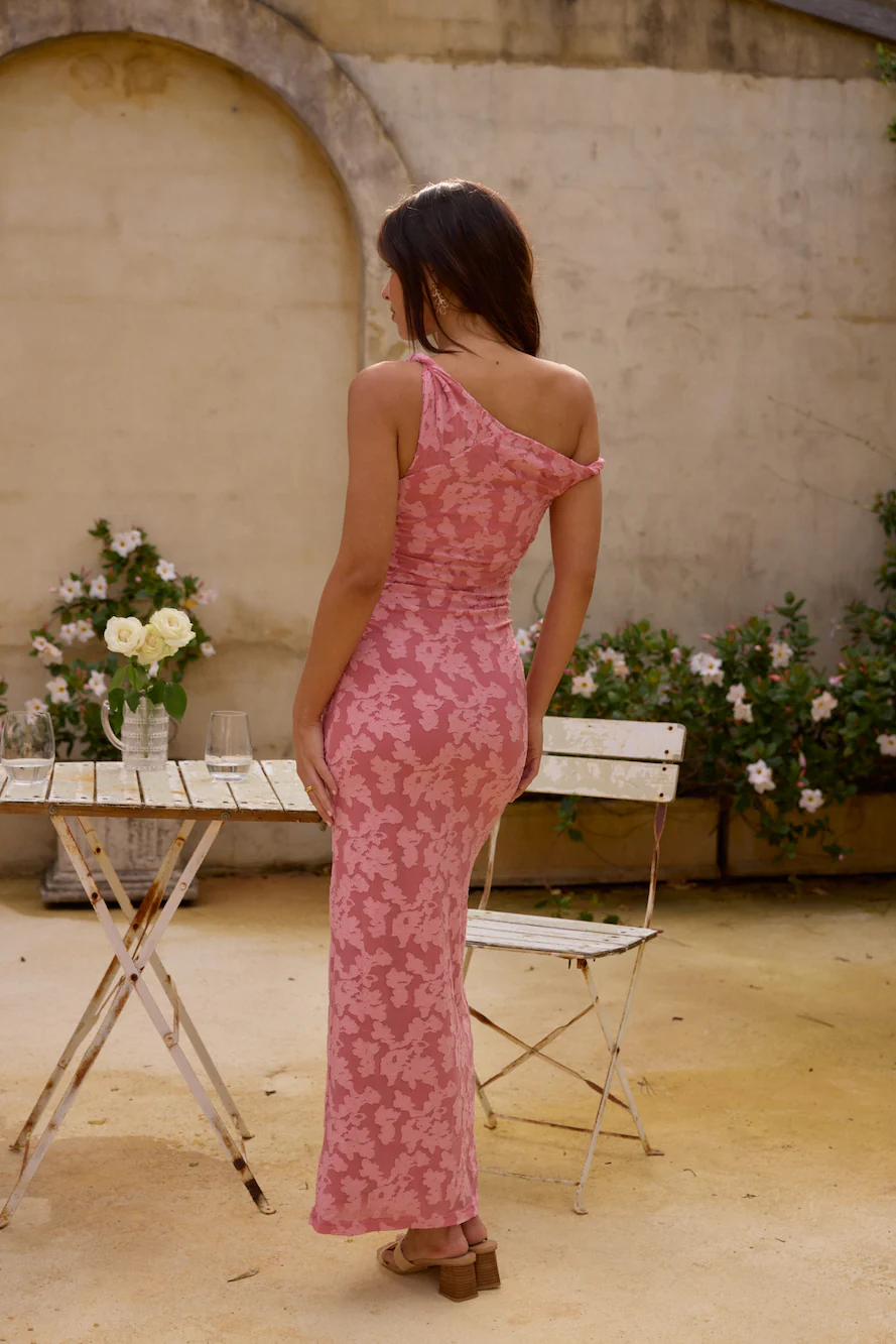 Breeze of Pink Maxi Dress Pink - luluinthesky