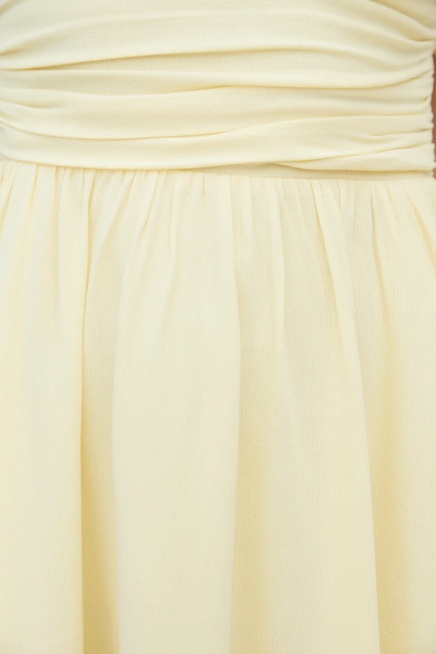 Sunflower Moments Mini Dress Yellow - luluinthesky
