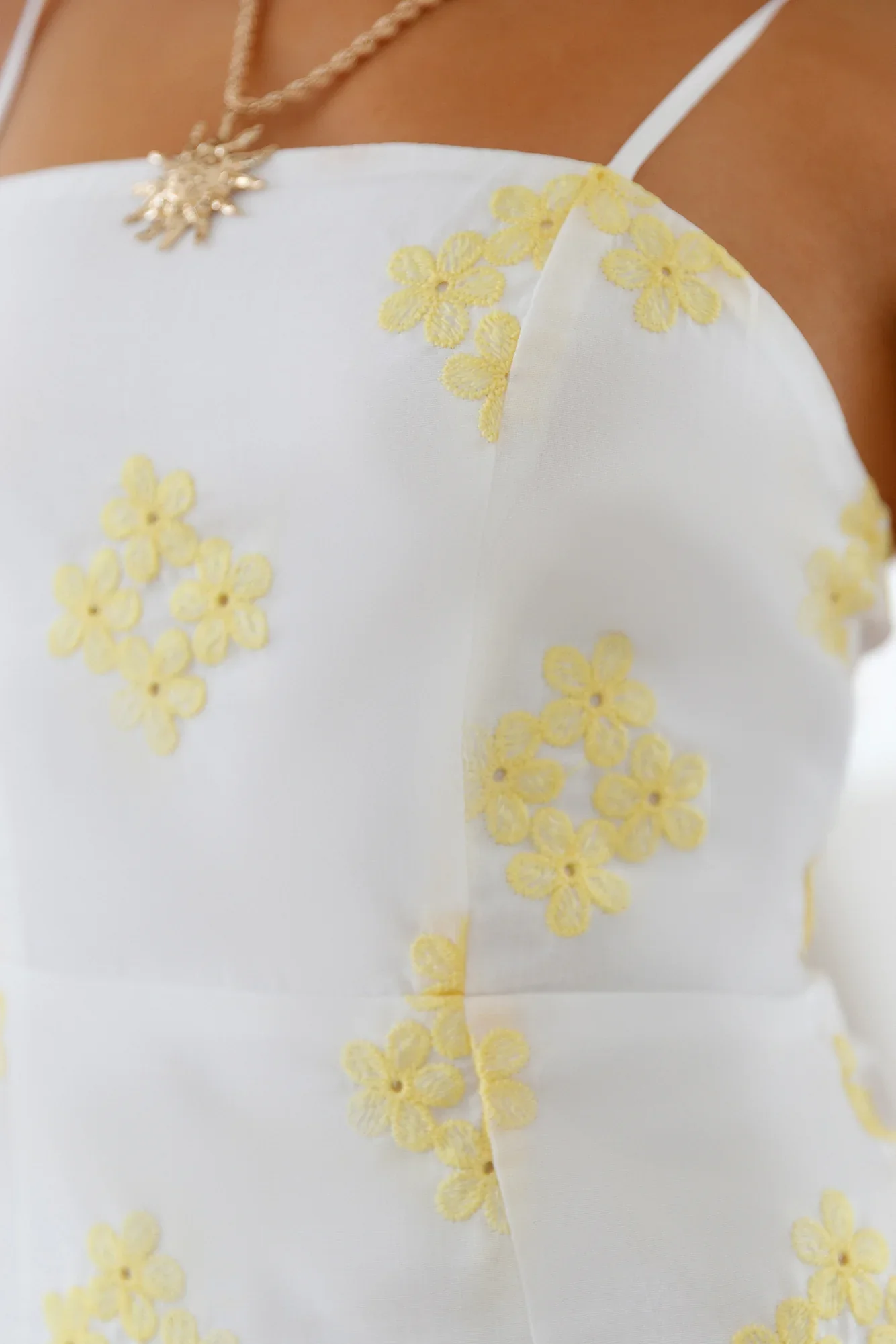 Cavana Mini Dress Yellow - luluinthesky