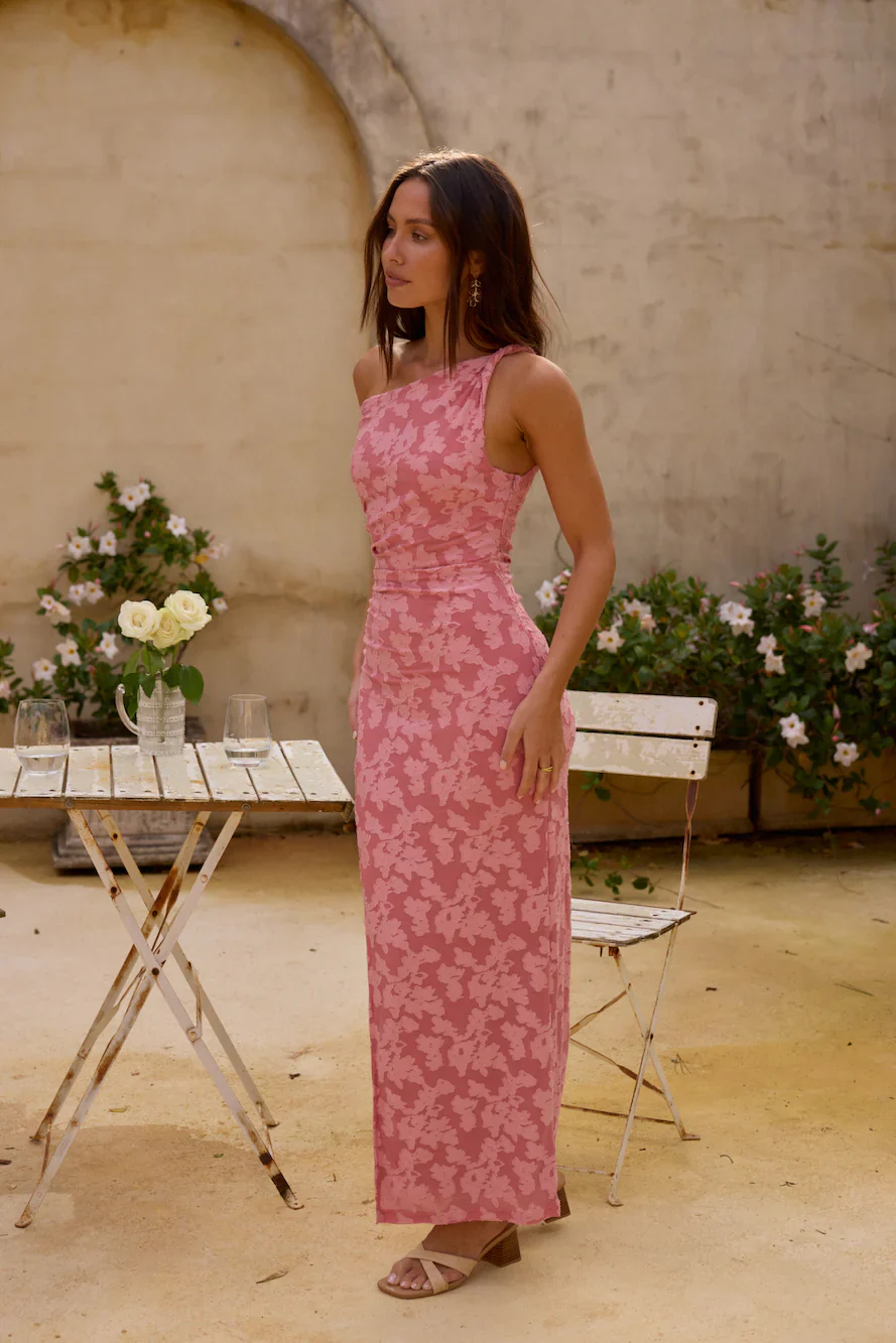 Breeze of Pink Maxi Dress Pink - luluinthesky