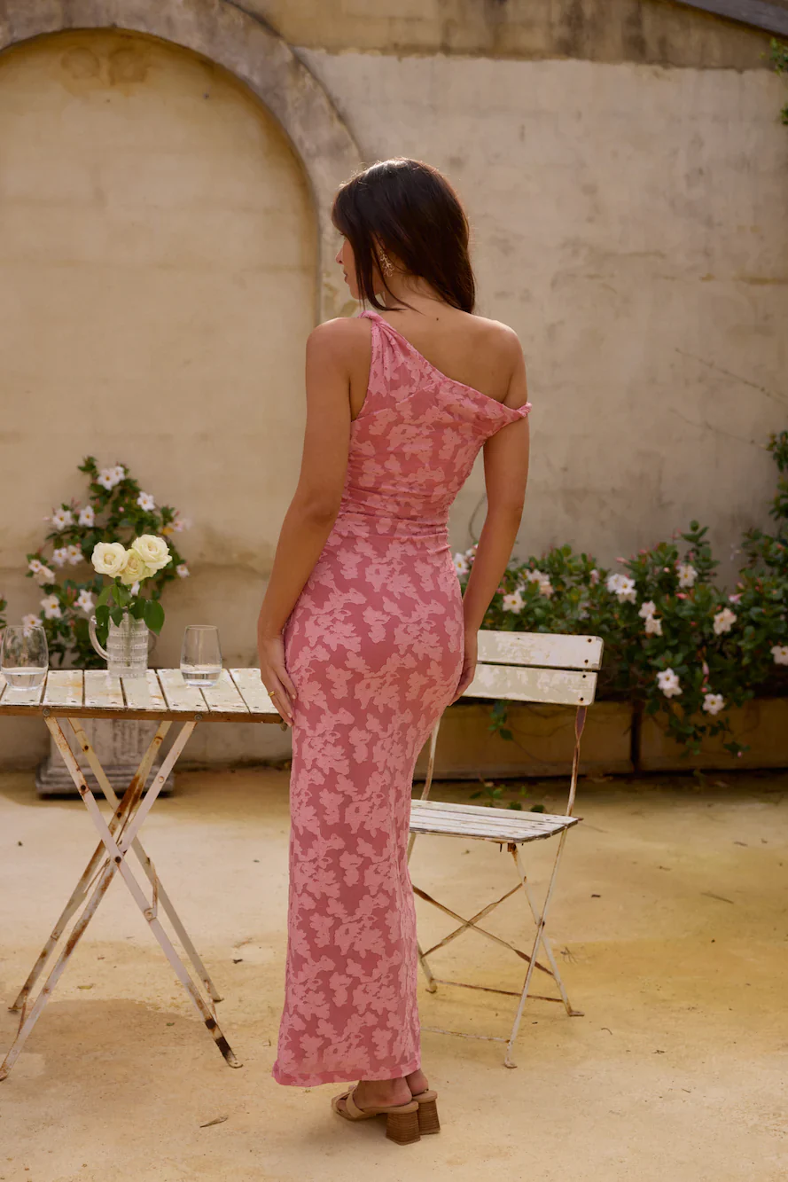 Breeze of Pink Maxi Dress Pink - luluinthesky