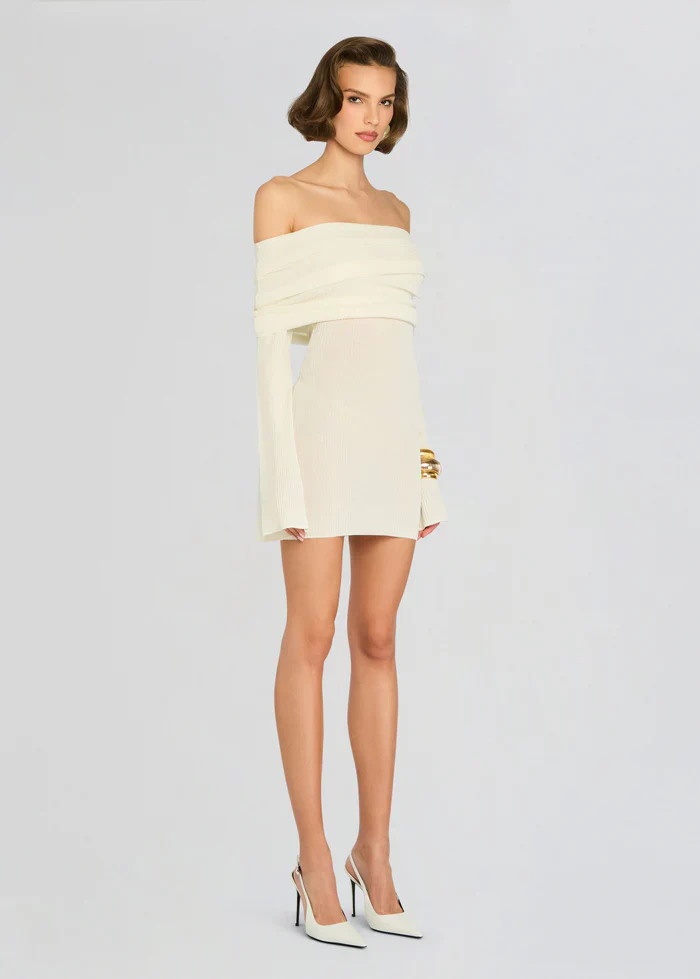 Galli Rib Knit Mini Dress - luluinthesky