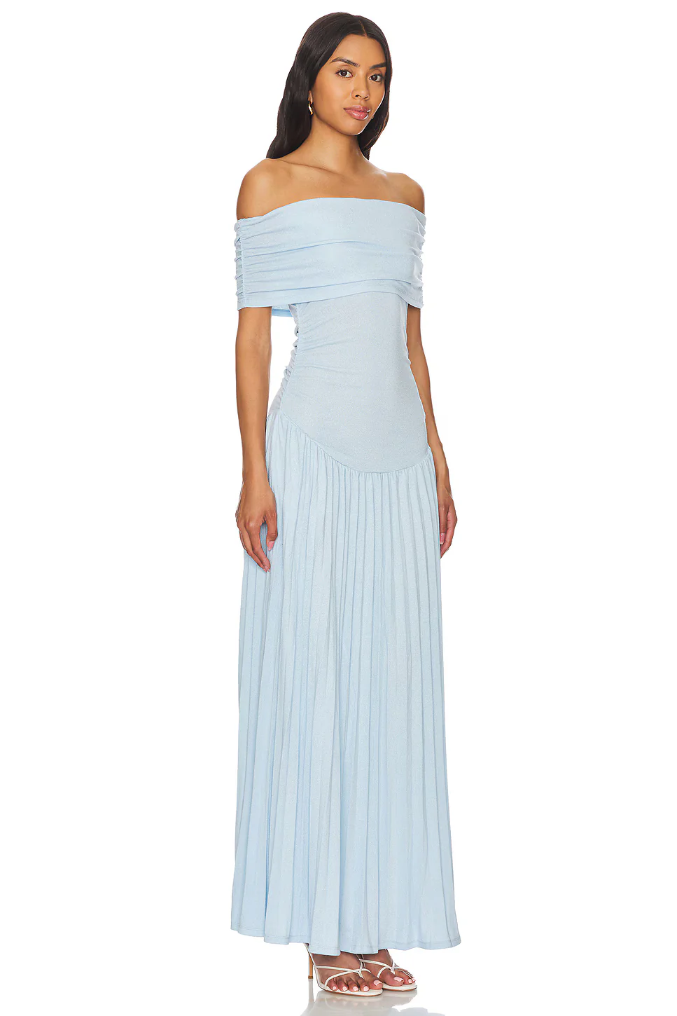 FIELD OF DREAMS MAXI SOFT BLUE - luluinthesky
