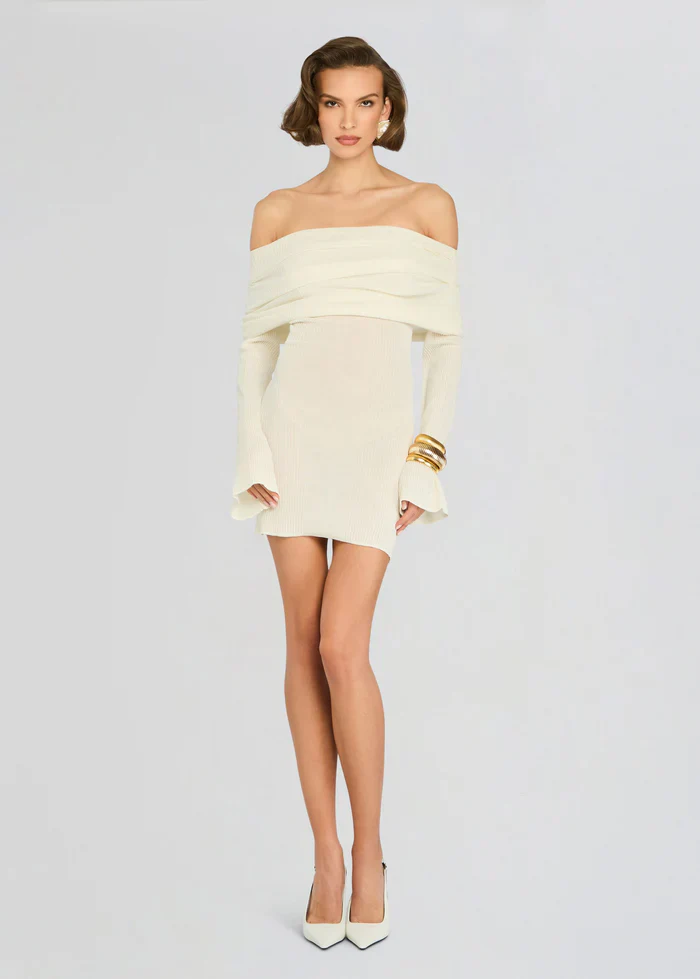 Galli Rib Knit Mini Dress - luluinthesky