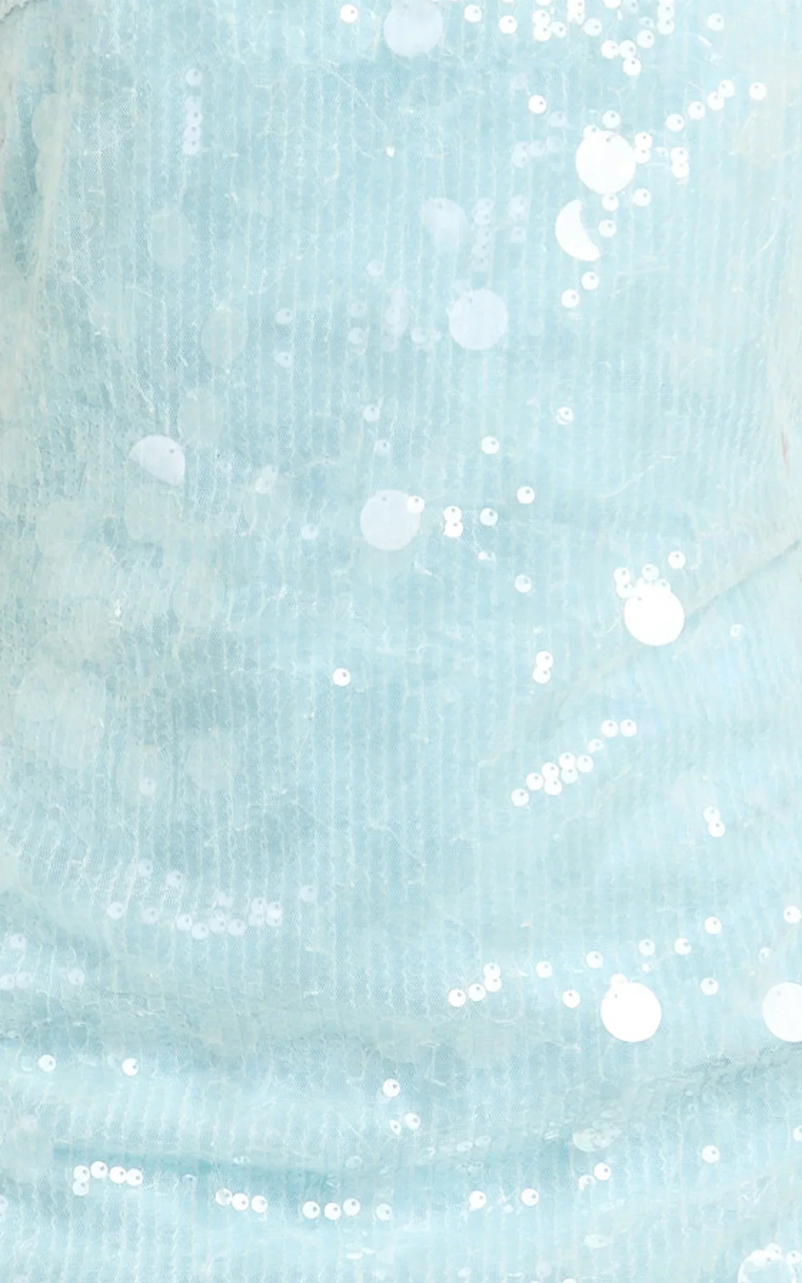 Rhonda Mini Dress Strapless Sequin Dress in Pale Blue - luluinthesky