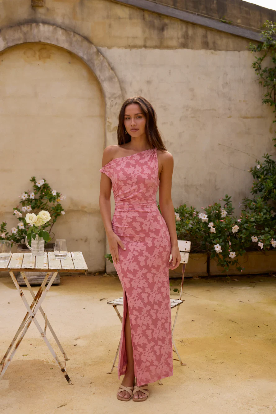 Breeze of Pink Maxi Dress Pink - luluinthesky