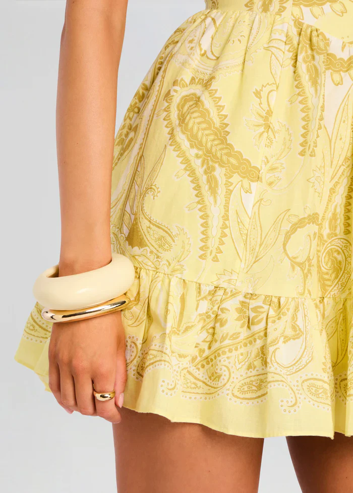 Fiza Strapless Short Dress - luluinthesky