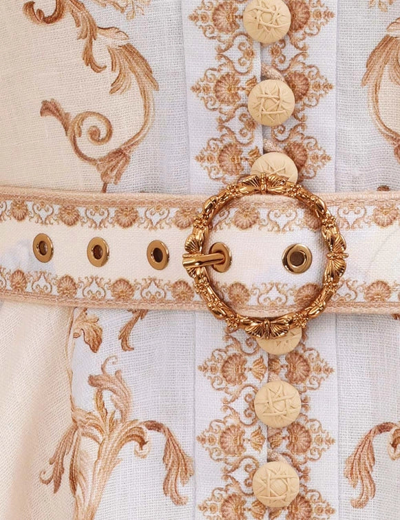 Hypnotic Buttoned Mini Dress - luluinthesky