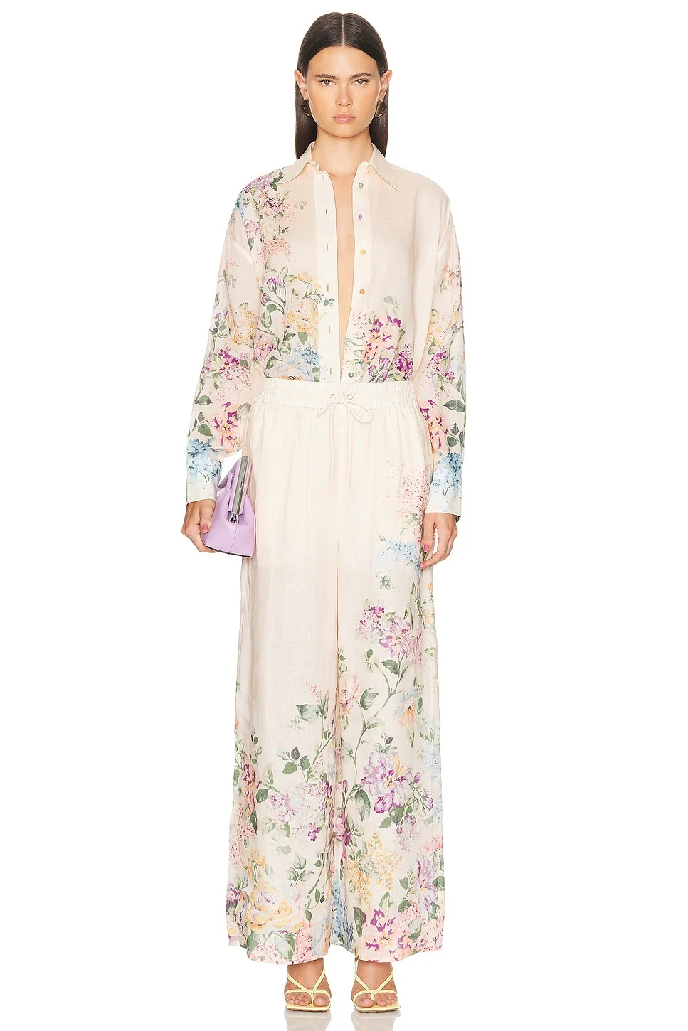Zimmermann Halliday floral-print palazzo suits - luluinthesky