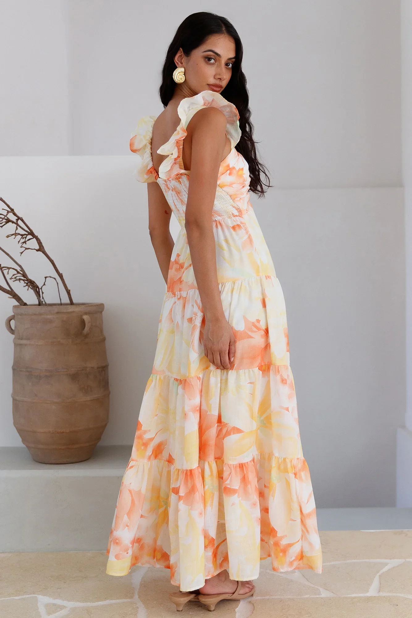 Regella Maxi Dress Yellow - luluinthesky