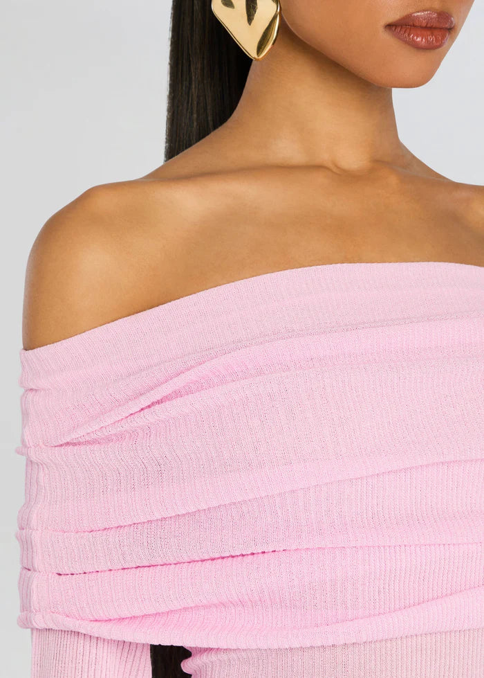 Galli Rib Knit Mini Dress - luluinthesky