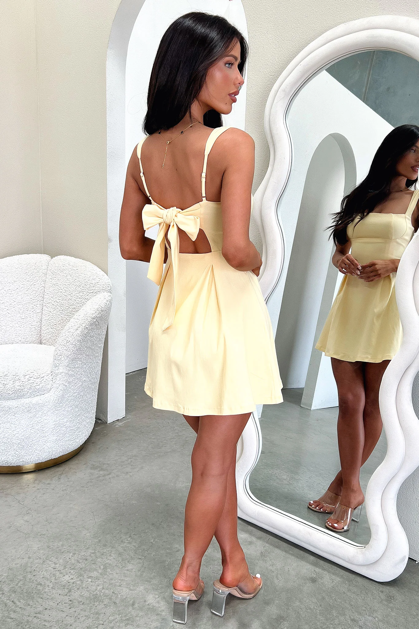 Bransley Dress - Yellow - luluinthesky
