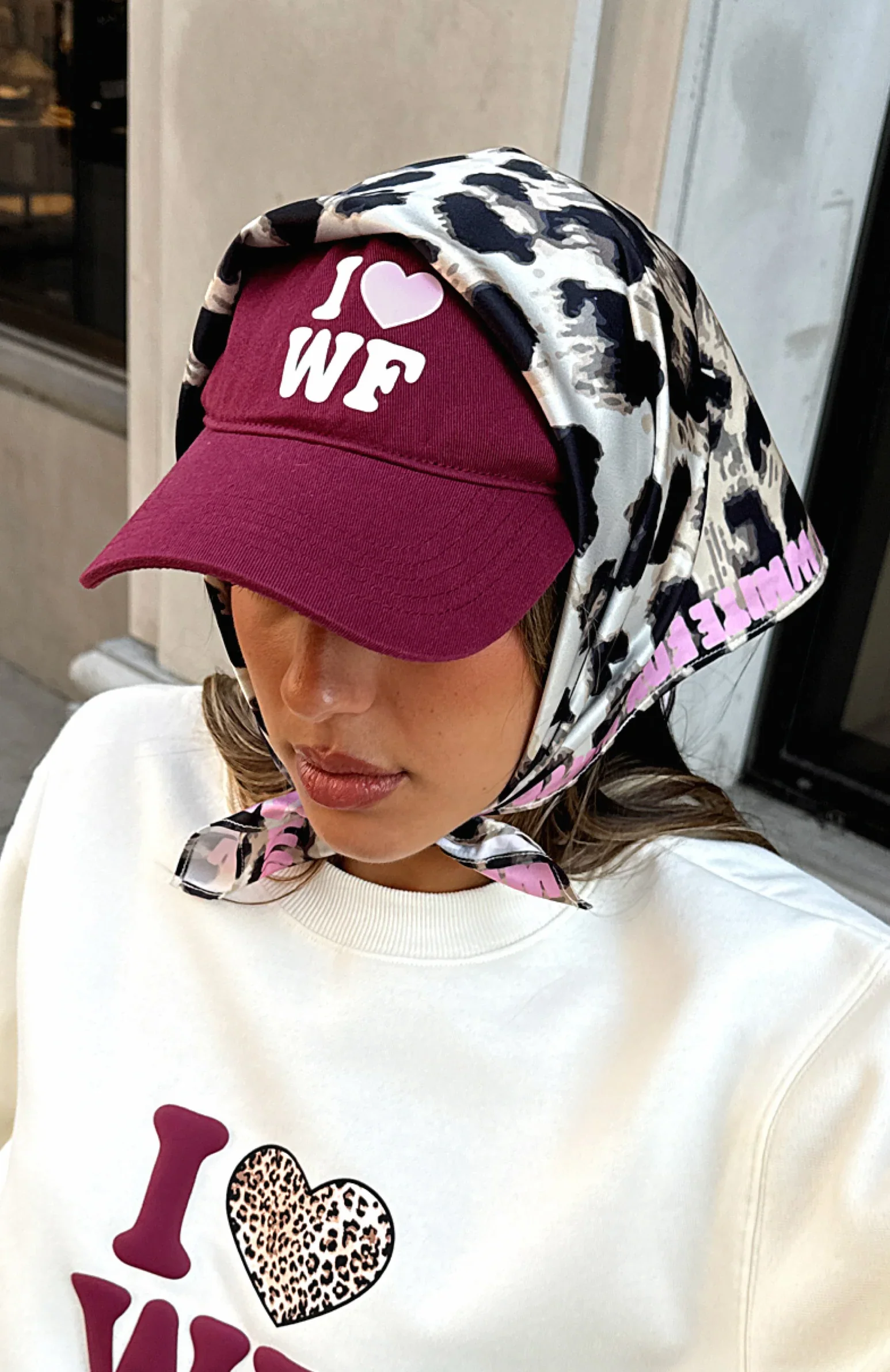 11th Street Concrete Jungle Cap Raspberry Jelly - luluinthesky