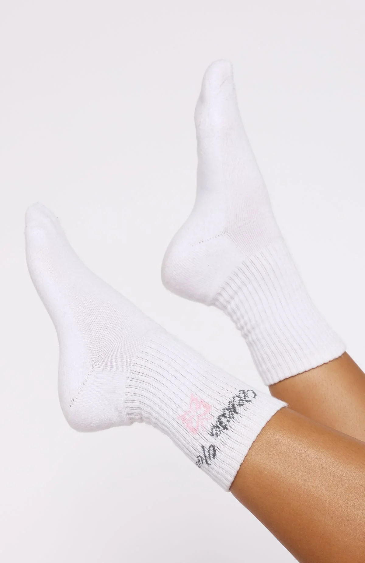 Lucky Thirteen Audrina Socks White - luluinthesky