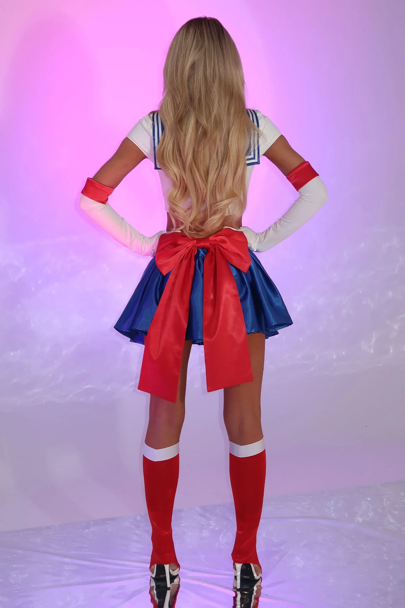 Cosmic Power 3 Piece Set - White/Blue - luluinthesky