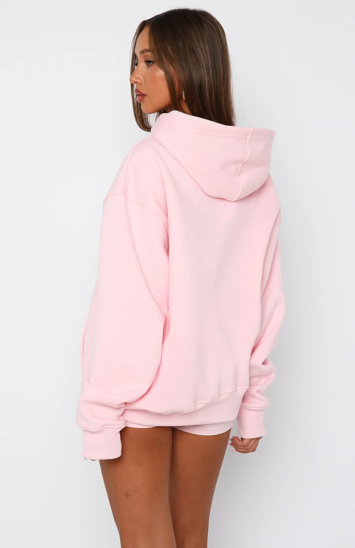Sweet Sweet Moments Oversized Hoodie Pink - luluinthesky