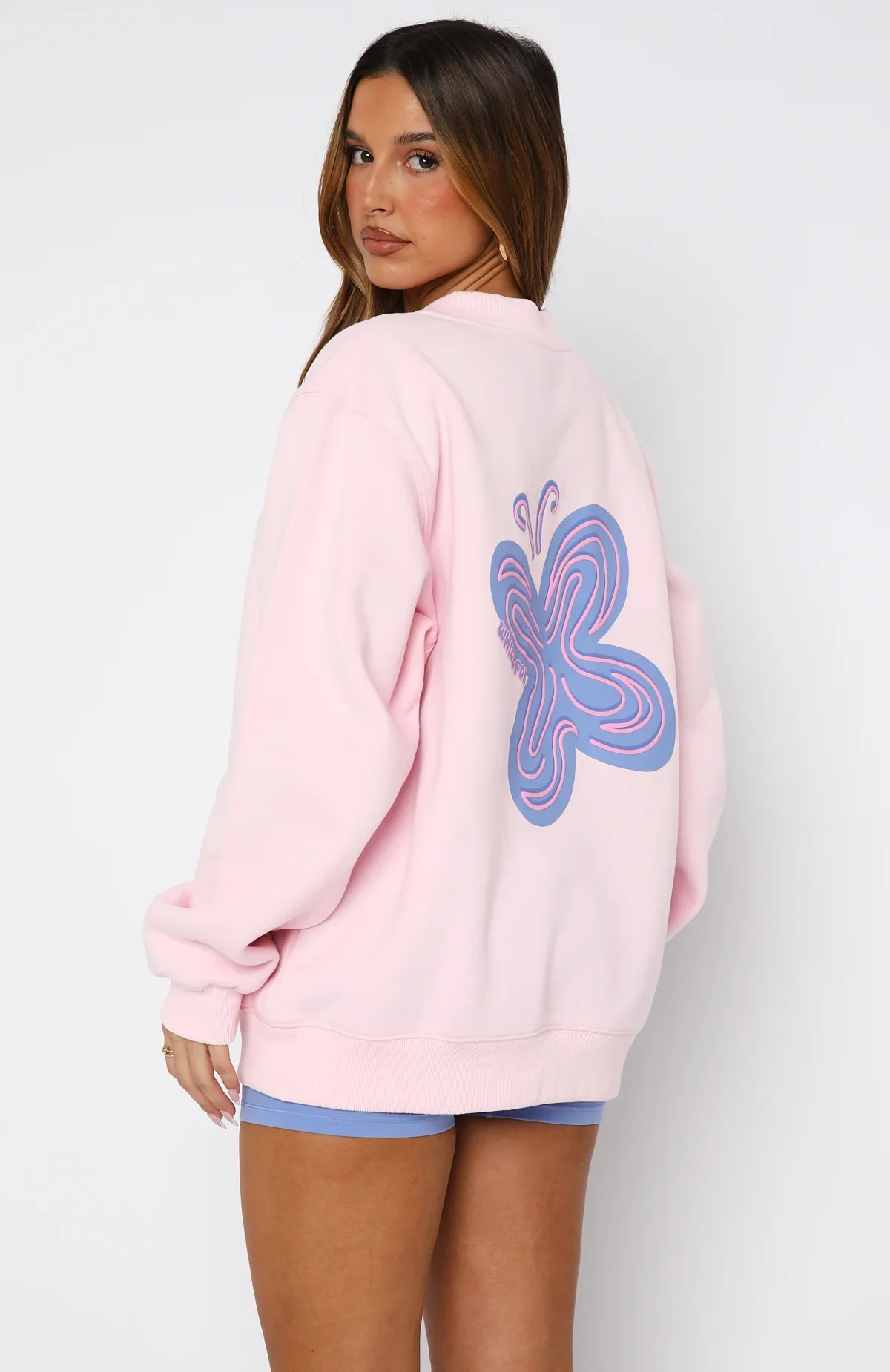 Free Spirited Oversized Sweater Pink - luluinthesky