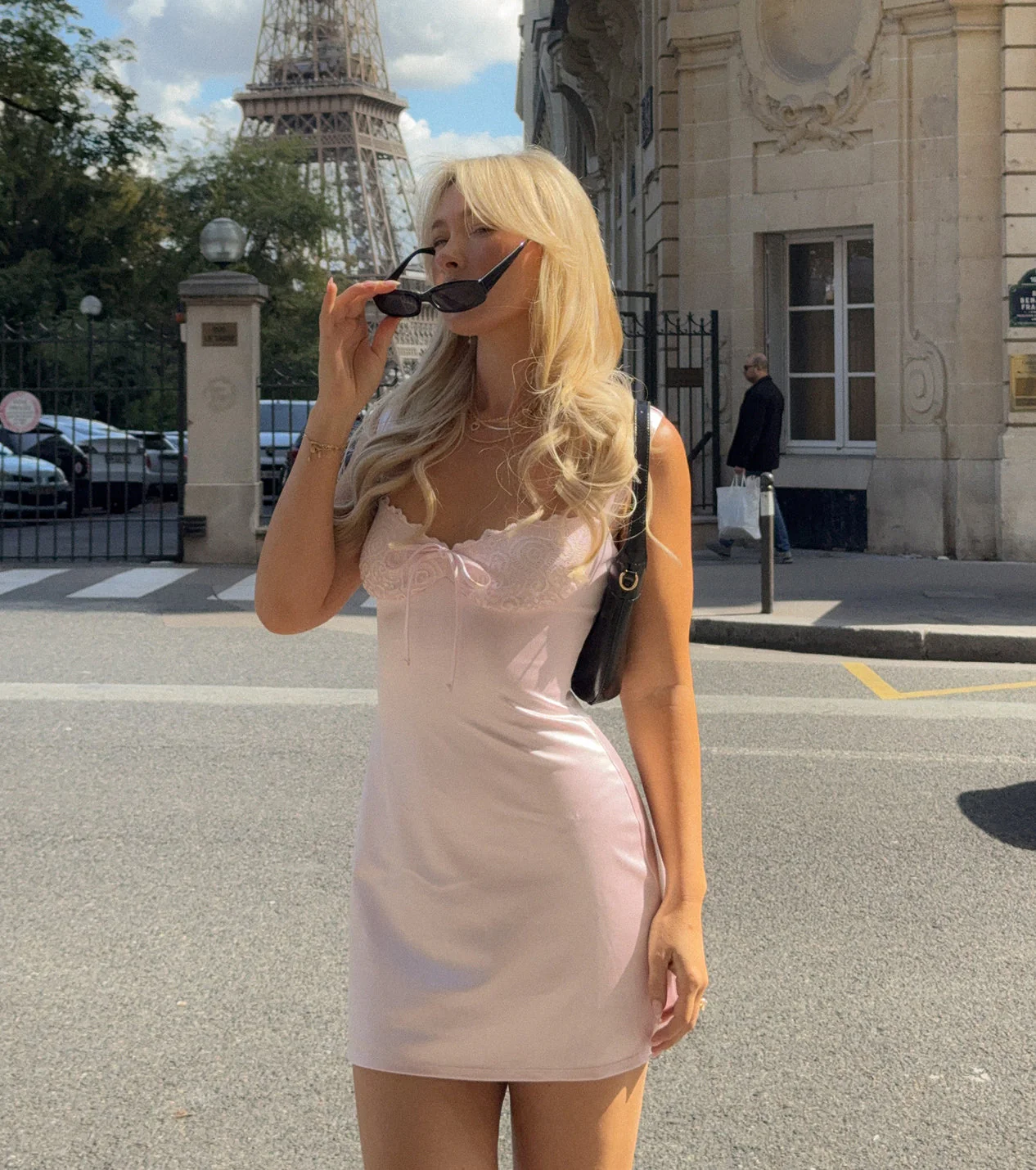 French Kiss A-Line Mini Dress - luluinthesky