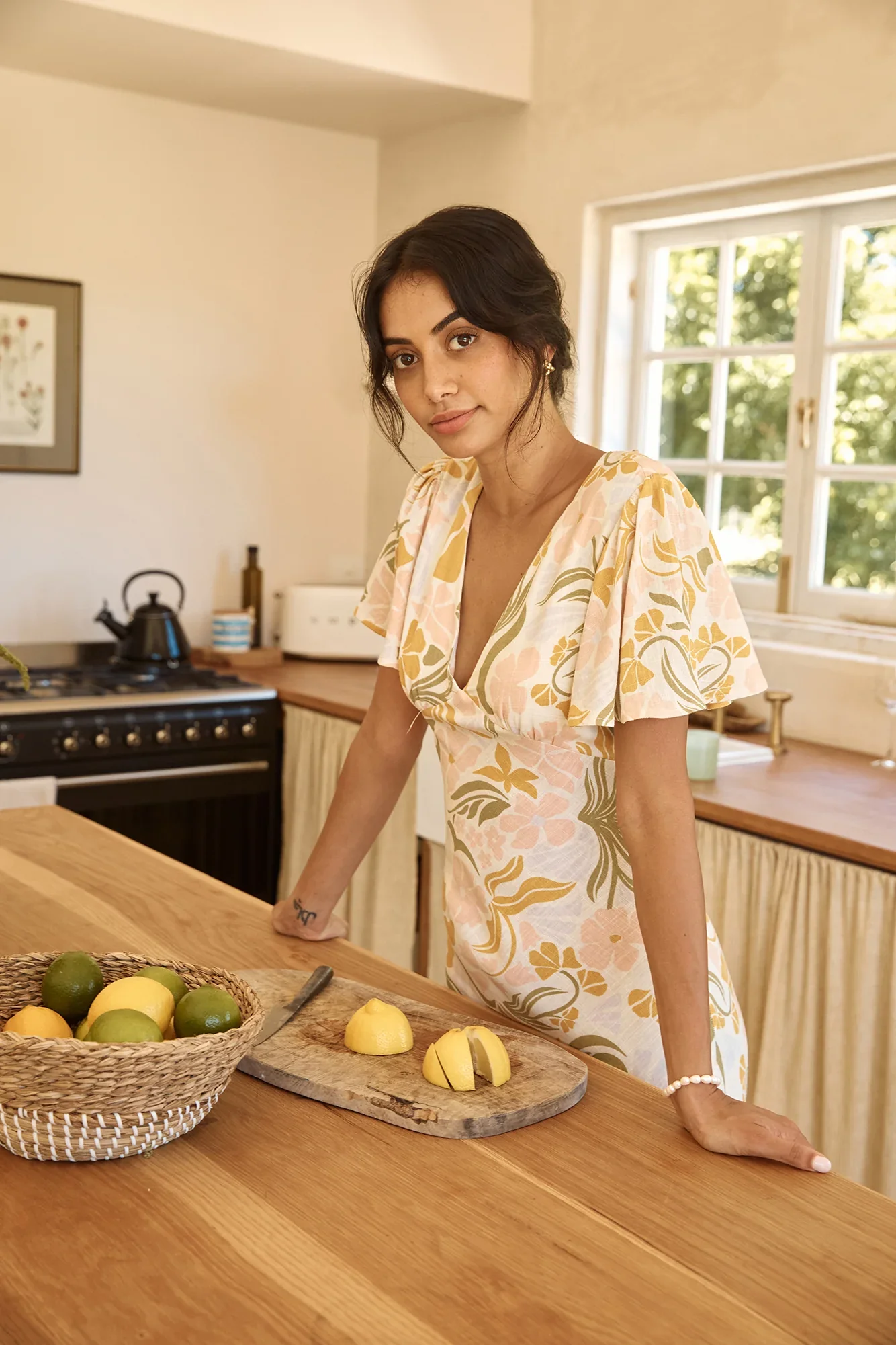 Lights On Midi Dress Multi - luluinthesky