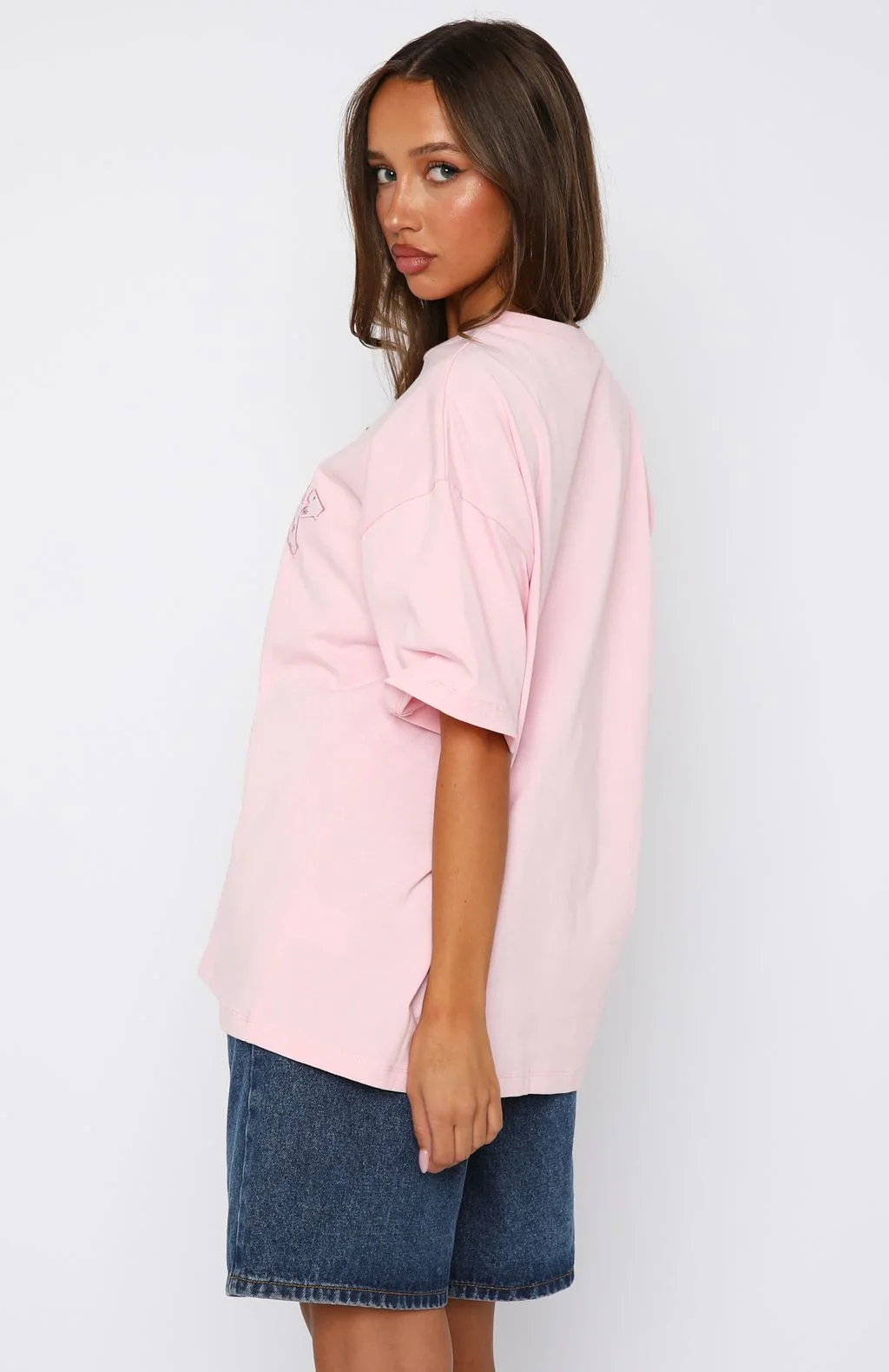 Sweet Sweet Moments Oversized Tee Pink - luluinthesky