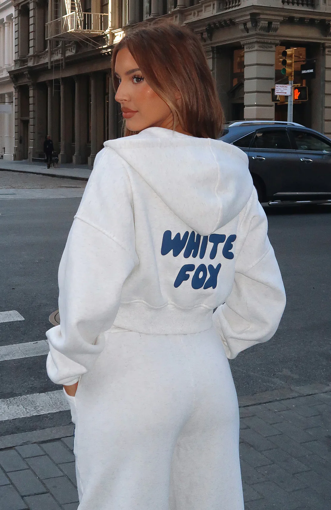 Offstage Cropped Zip Hoodie Mineral Grey - luluinthesky