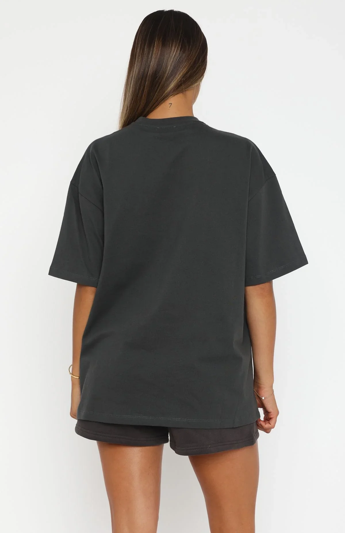 Offstage Oversized Tee Shadow - luluinthesky