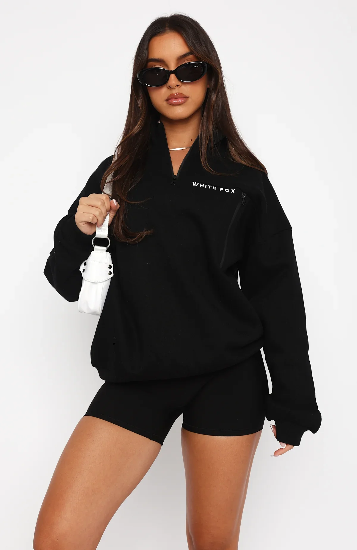 Where Did You Go Zip Front Sweater Black - luluinthesky