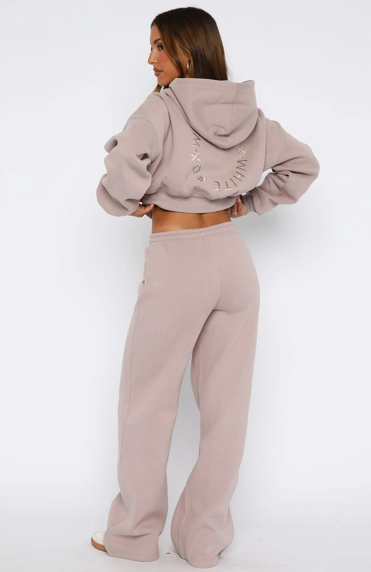Stay Lifted Wide Leg Sweatpants Cinnamon - luluinthesky