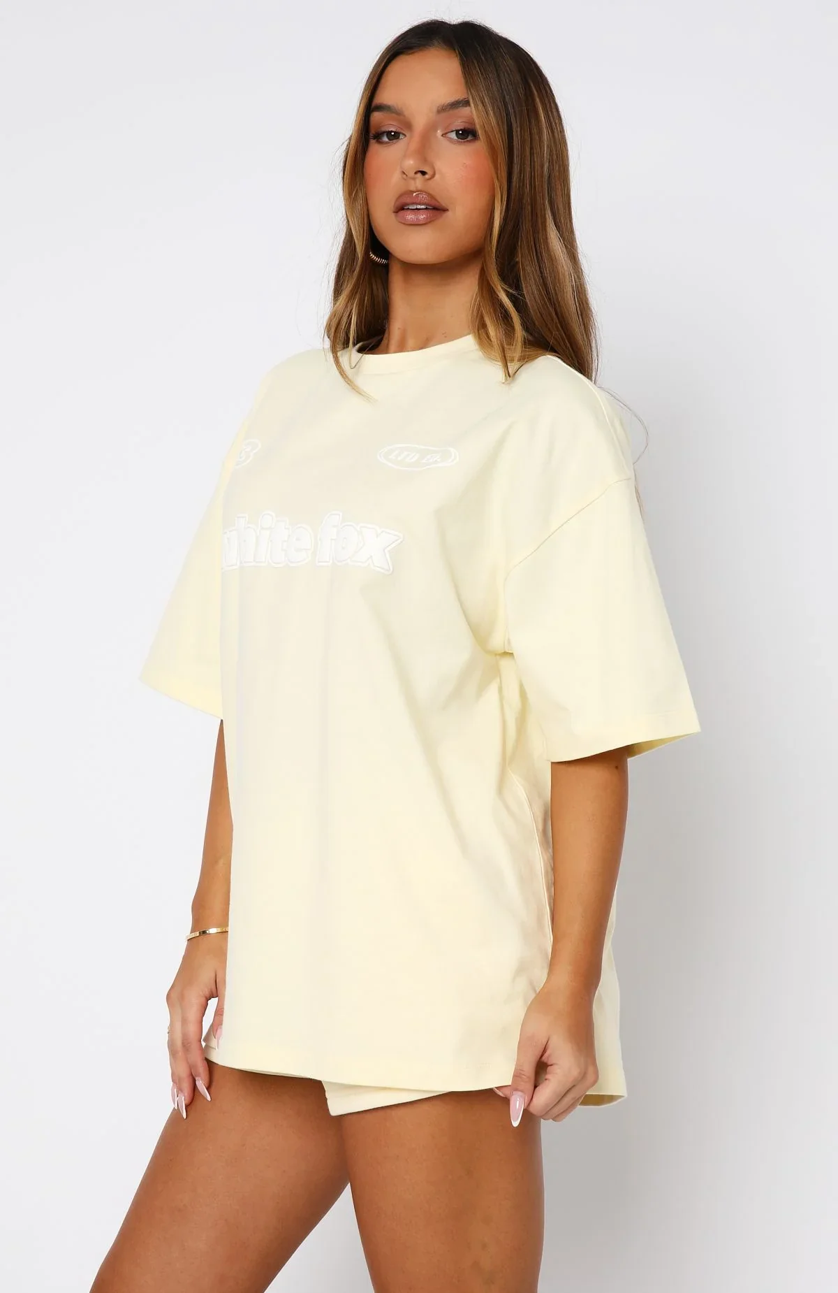 Ready To Go Oversized Tee Lemon - luluinthesky