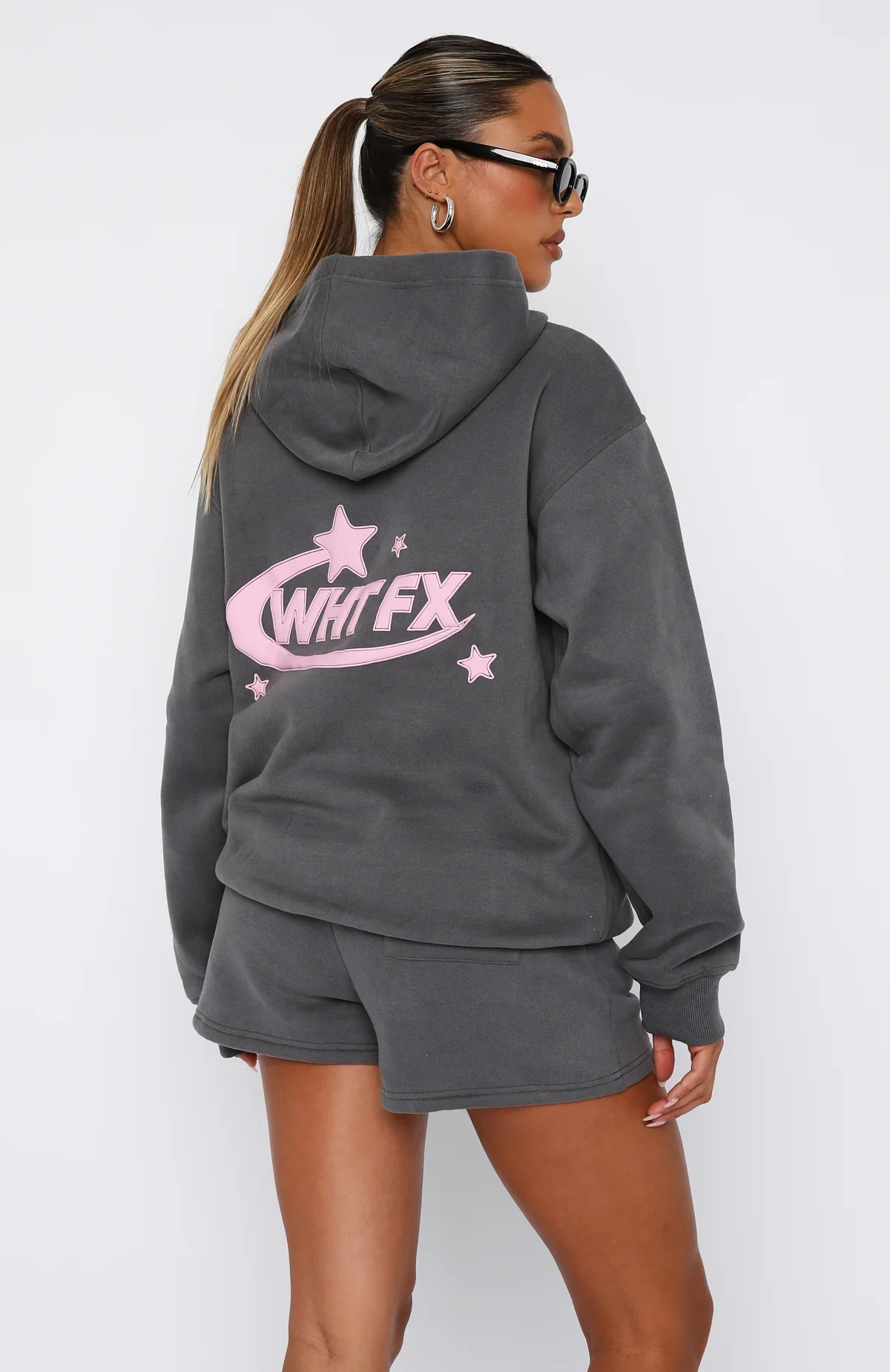 The Main Star Oversized Hoodie Volcanic - luluinthesky