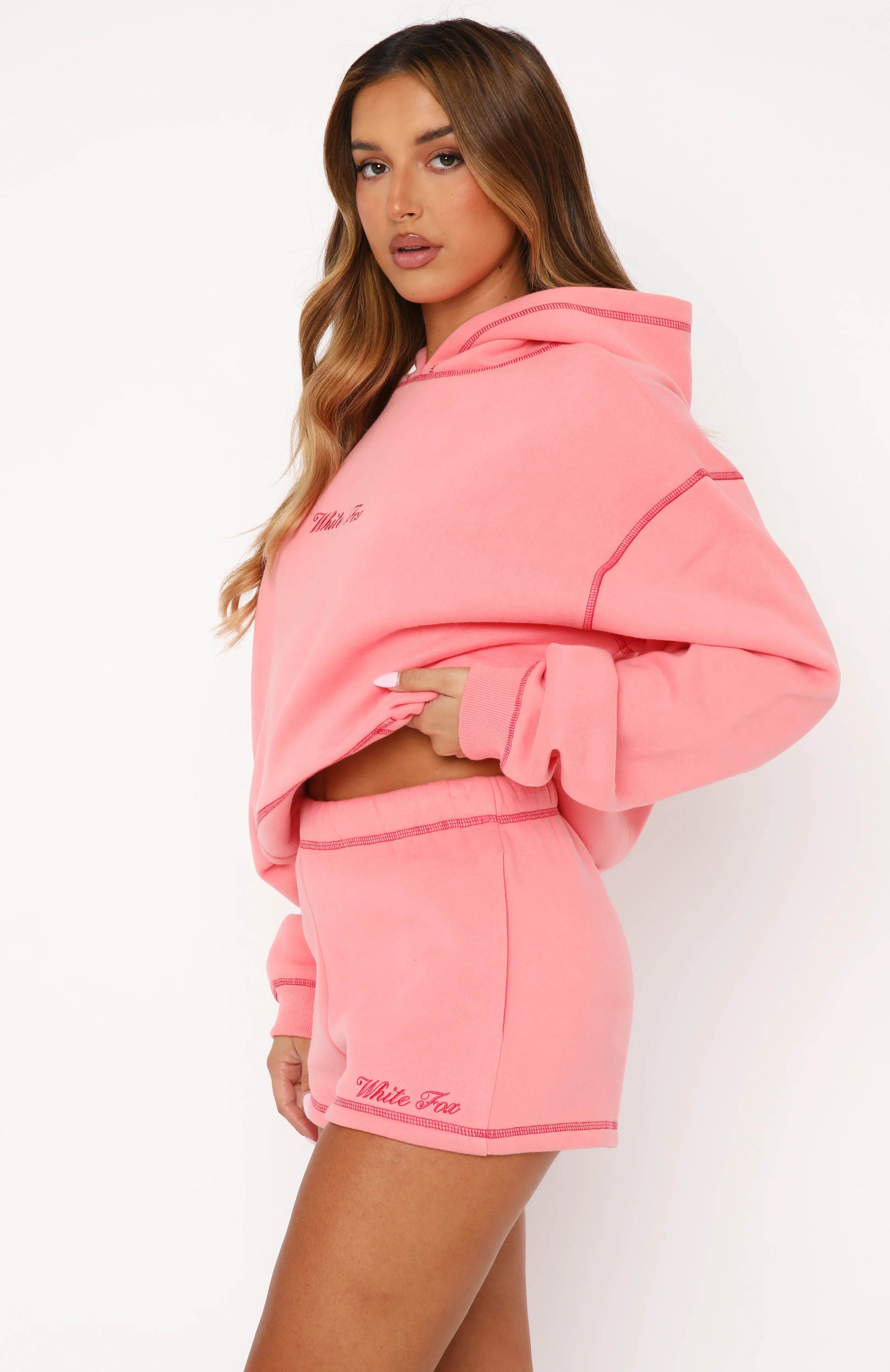 Instant Attraction Lounge Shorts Melon - luluinthesky