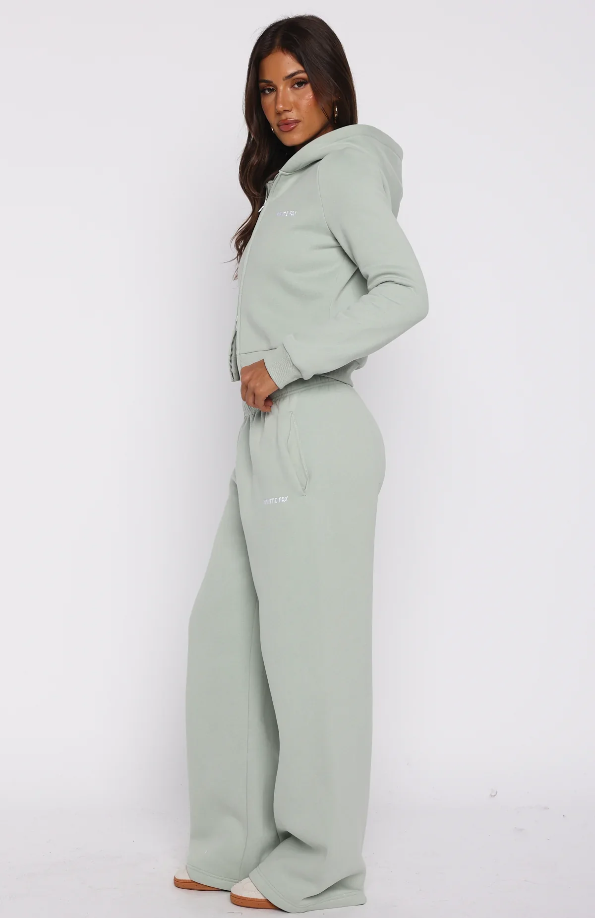 Comfy And Cute Wide Leg Sweatpants Seafoam - luluinthesky