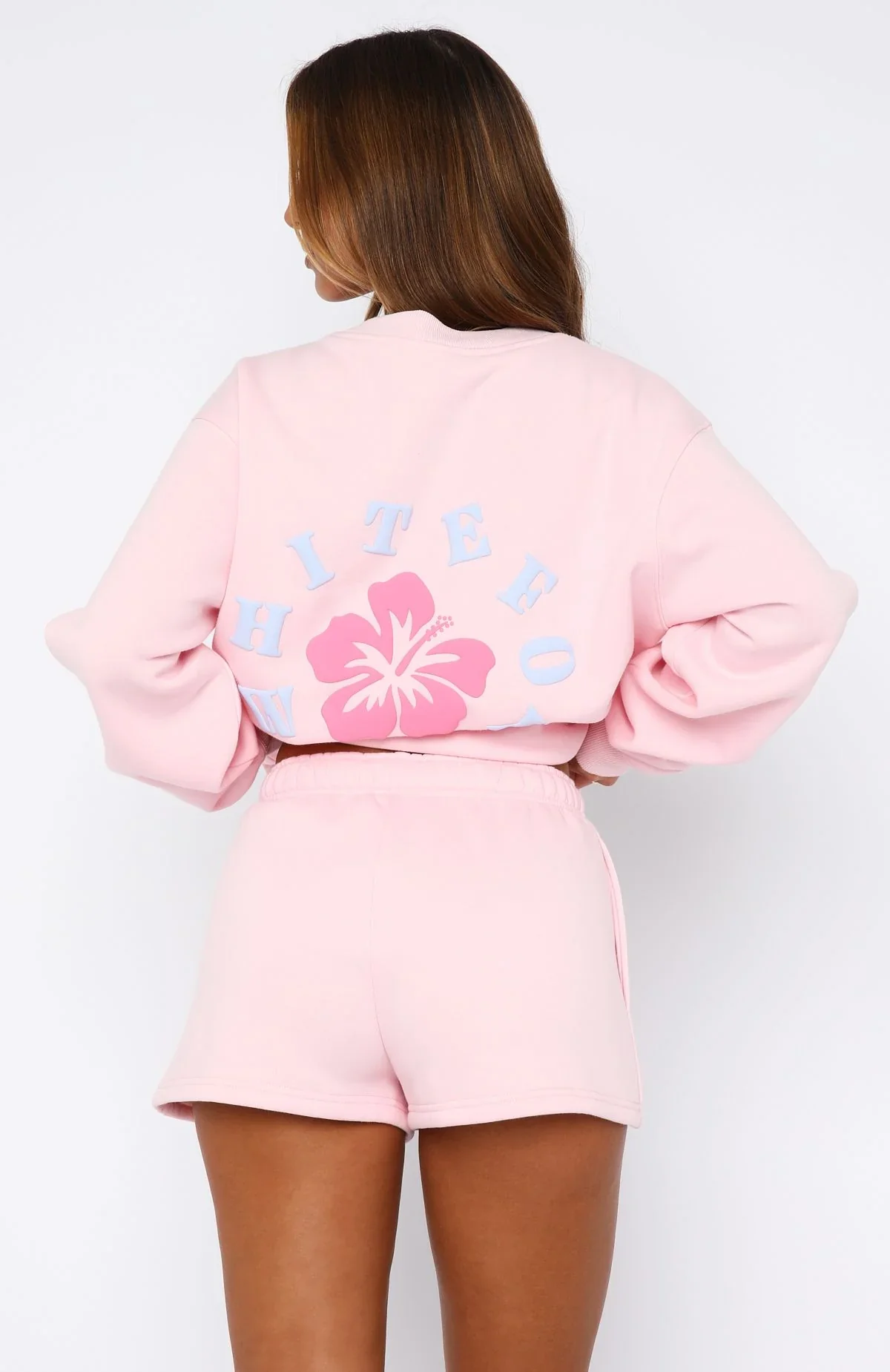 Keep Blooming Lounge Shorts Pink - luluinthesky