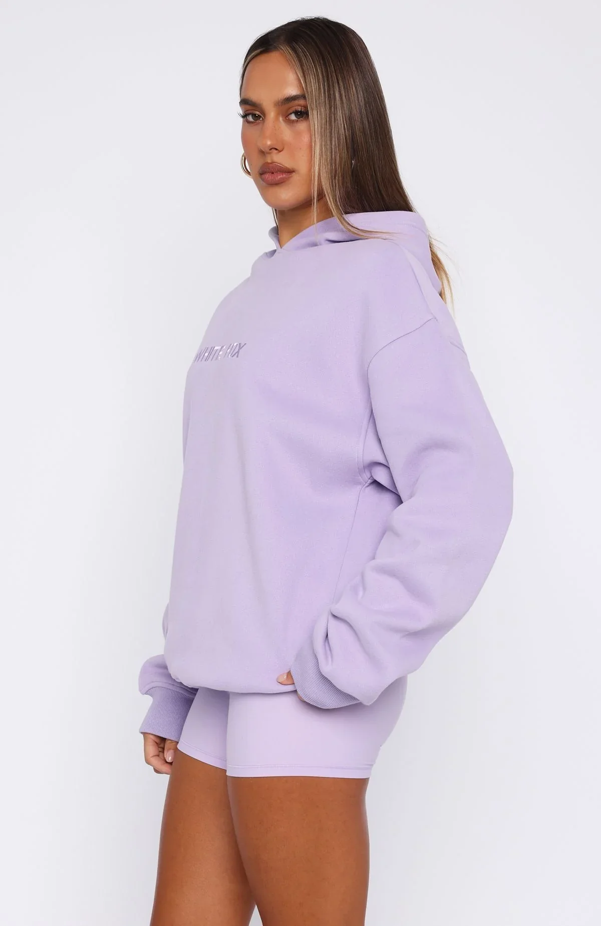Stay Lifted Oversized Hoodie Lavender - luluinthesky