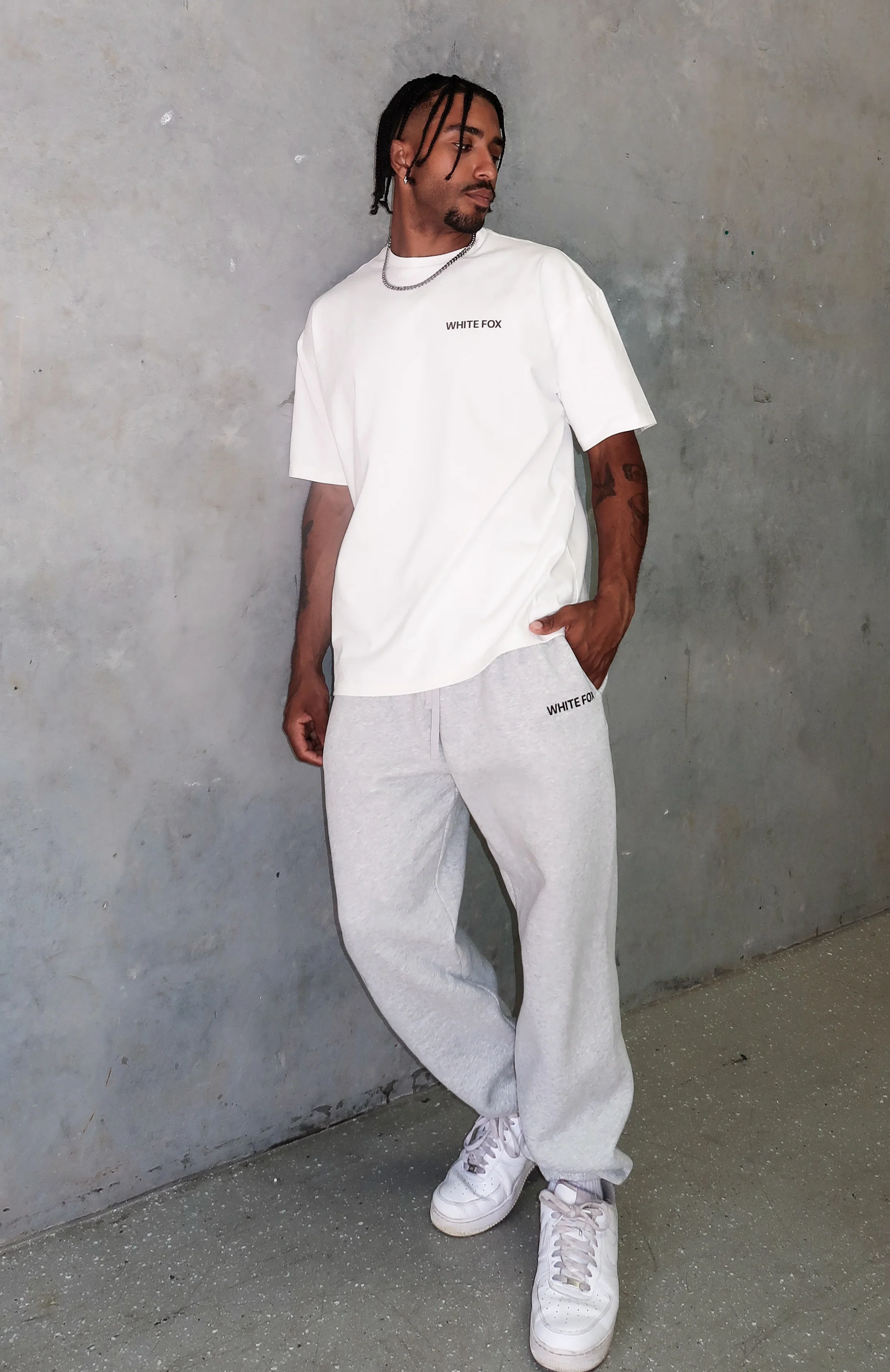 Core Classic Sweatpants Dark Grey Marle - luluinthesky