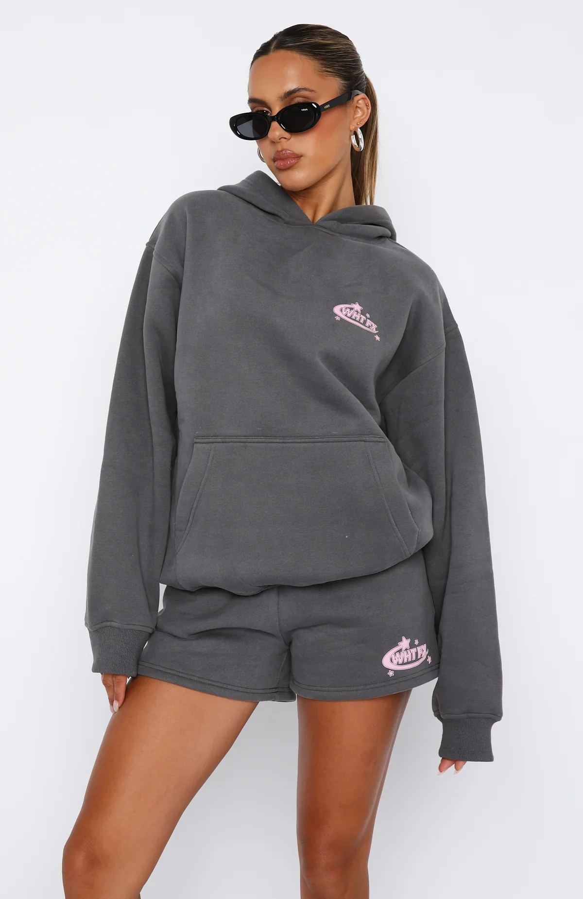 The Main Star Oversized Hoodie Volcanic - luluinthesky